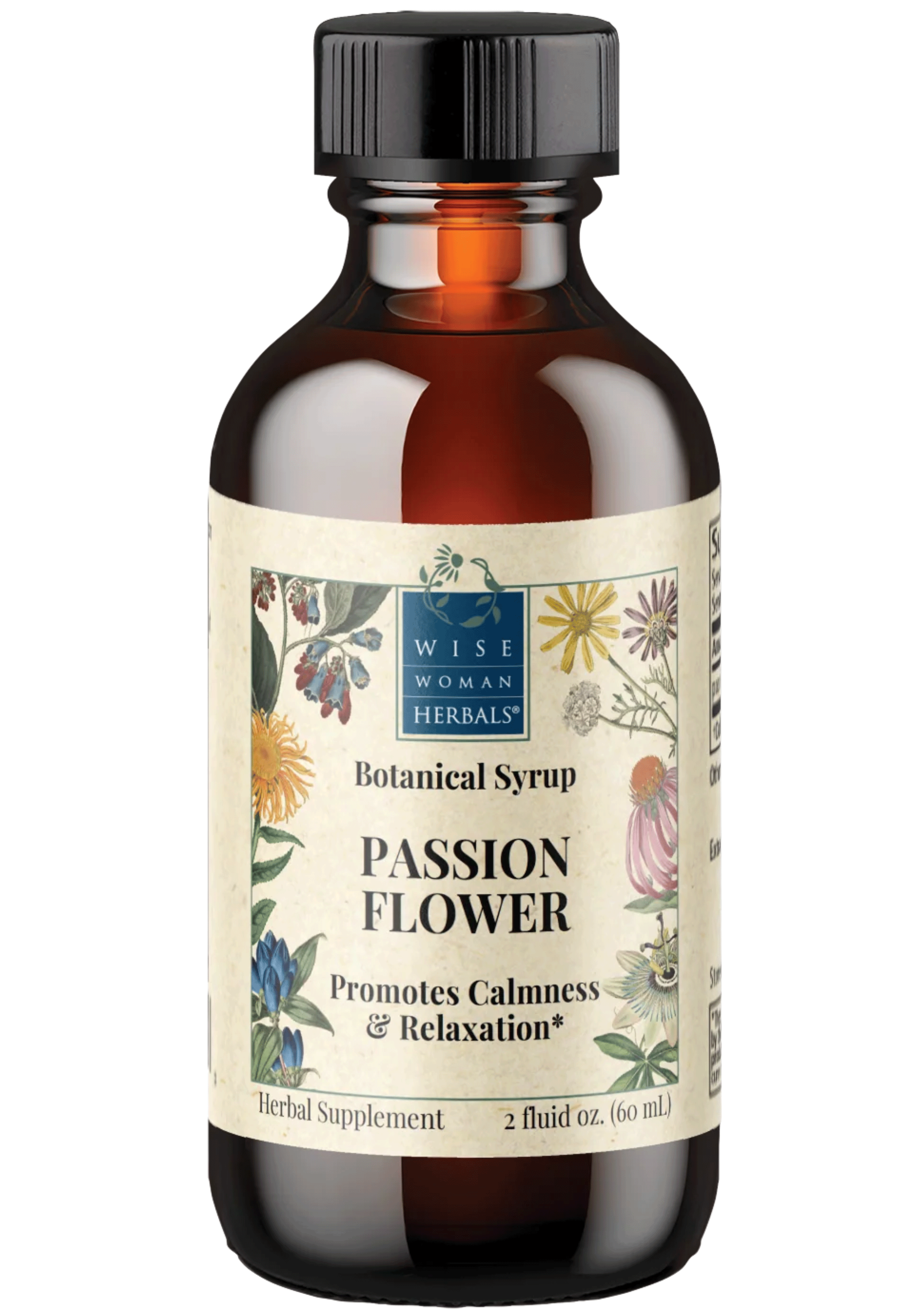 Wise Woman Herbals Passionflower Botanical Syrup (Formerly Passionflower Solid Extract)