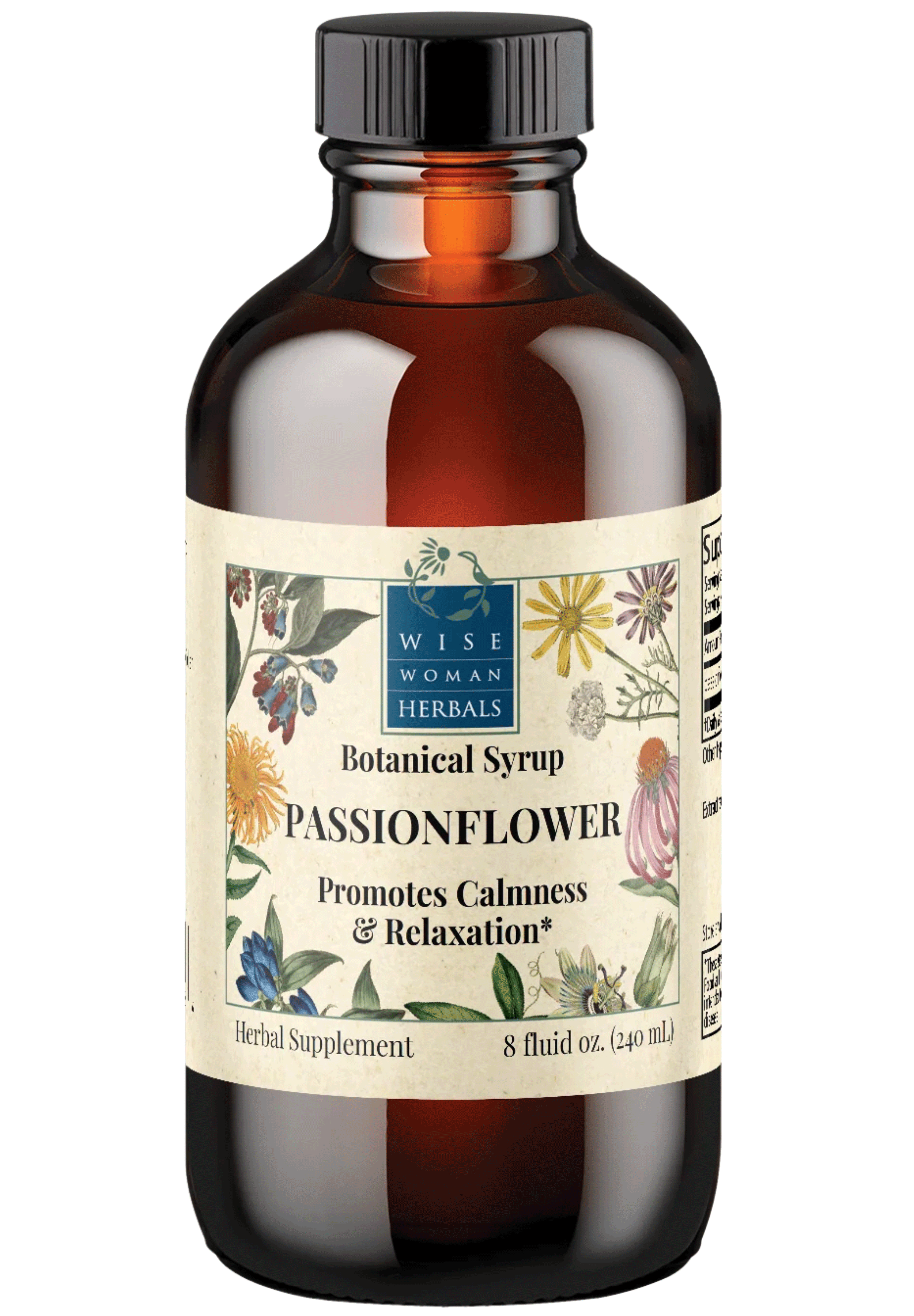 Wise Woman Herbals Passionflower Botanical Syrup (Formerly Passionflower Solid Extract)