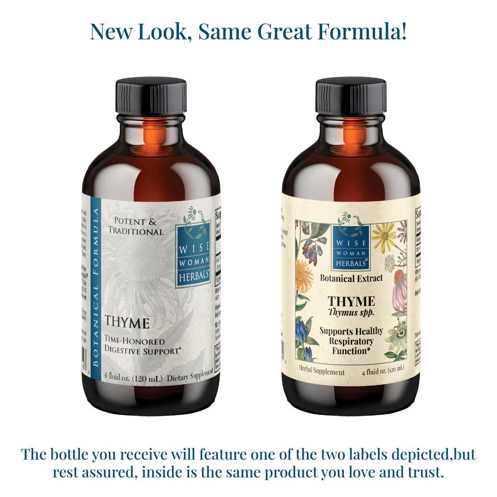 Wise Woman Herbals Thyme Thymus Spp. New Look