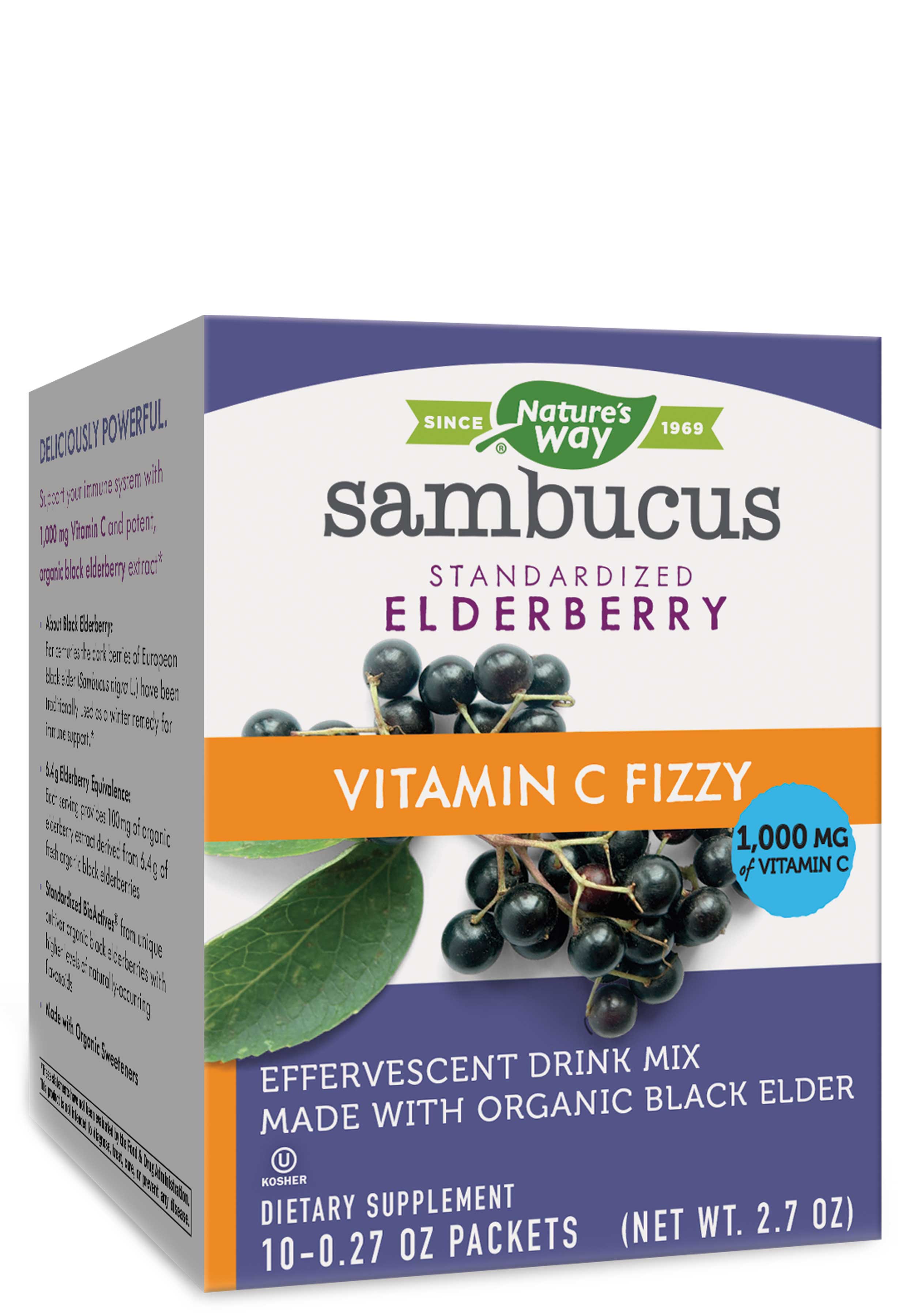 Nature's Way Sambucus Vitamin C Fizzy