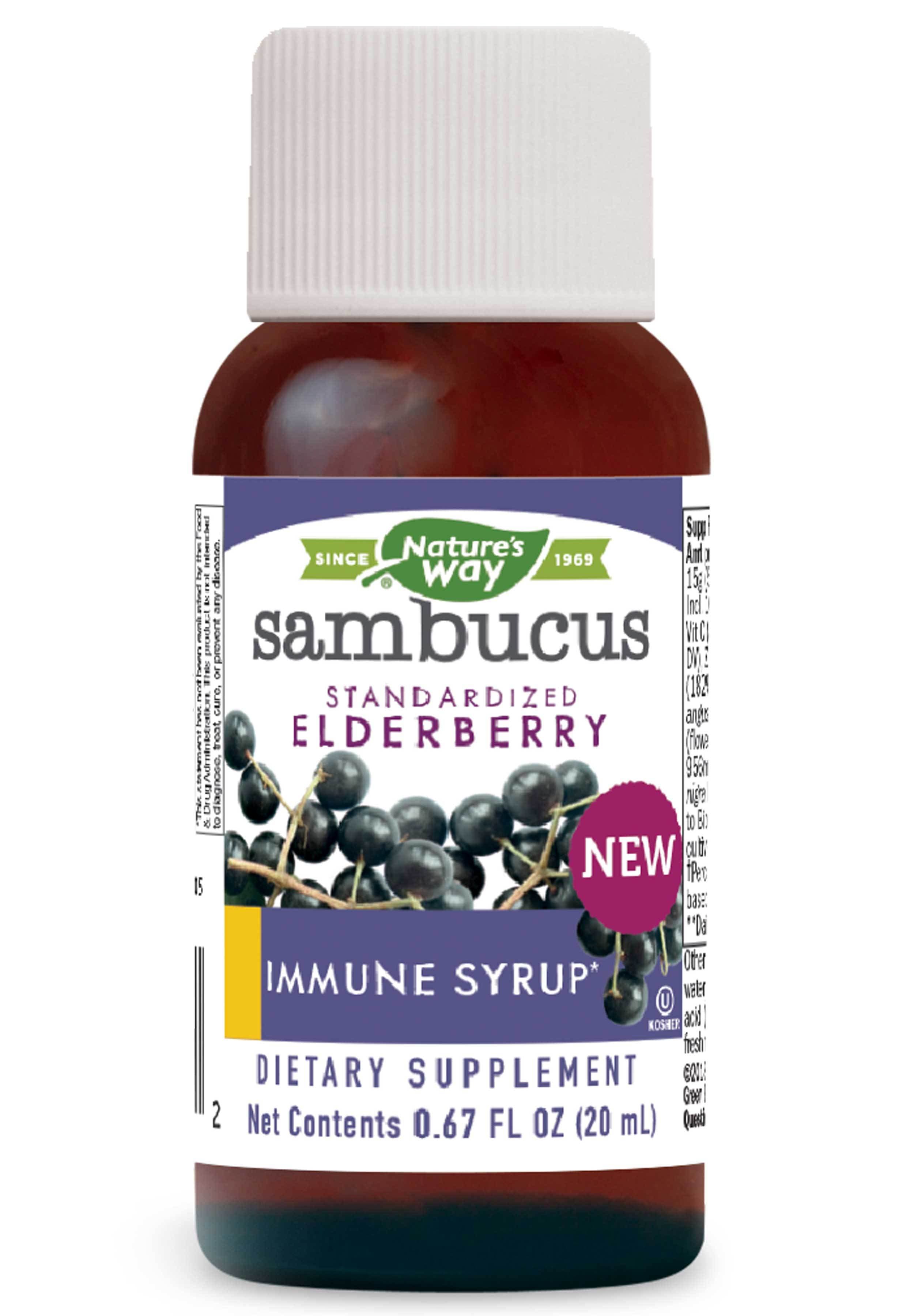 Nature's Way Sambucus Single Shot Immune Syrup