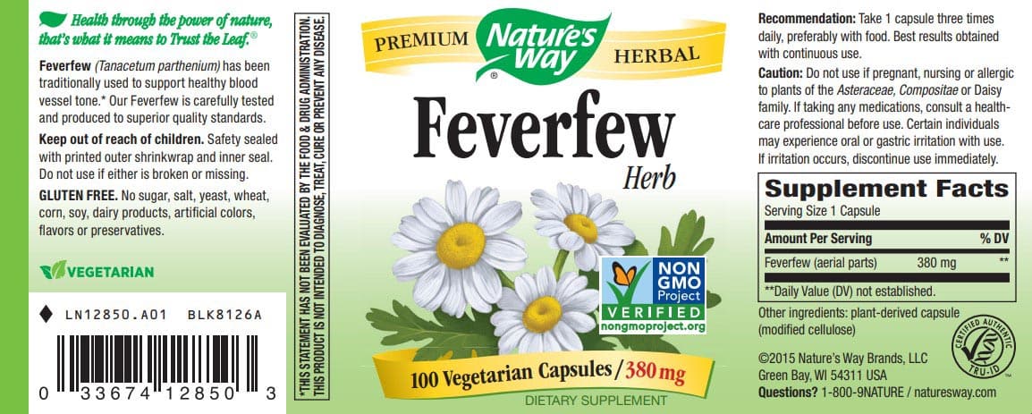 Nature's Way Feverfew Herb