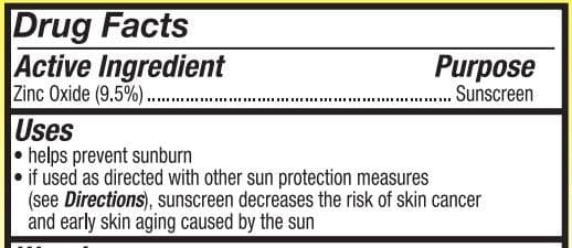 Dr. Mercola Natural Sun Screen SPF 15 Ingredients