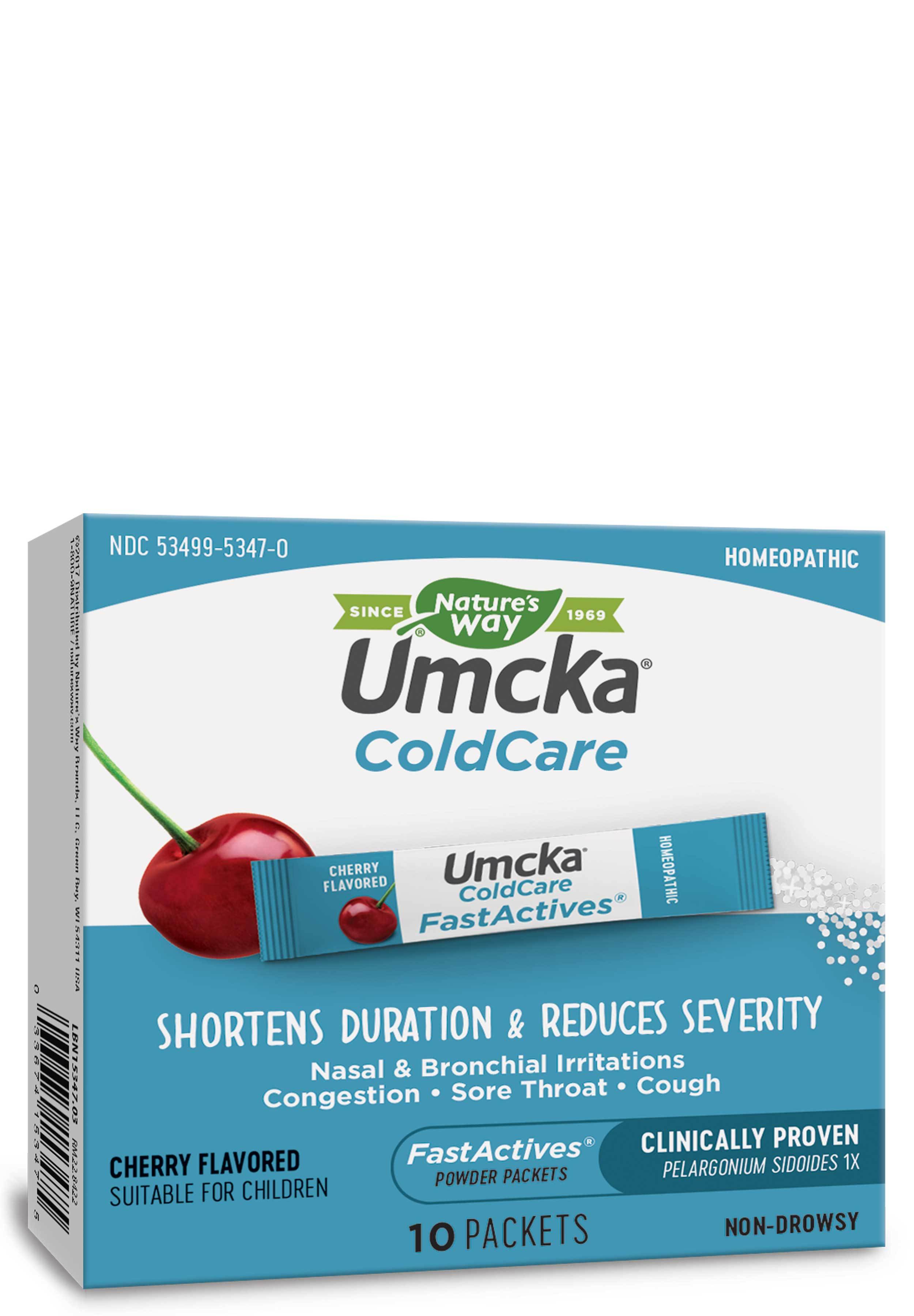Nature's Way Umcka ColdCare FastActives (Cherry)