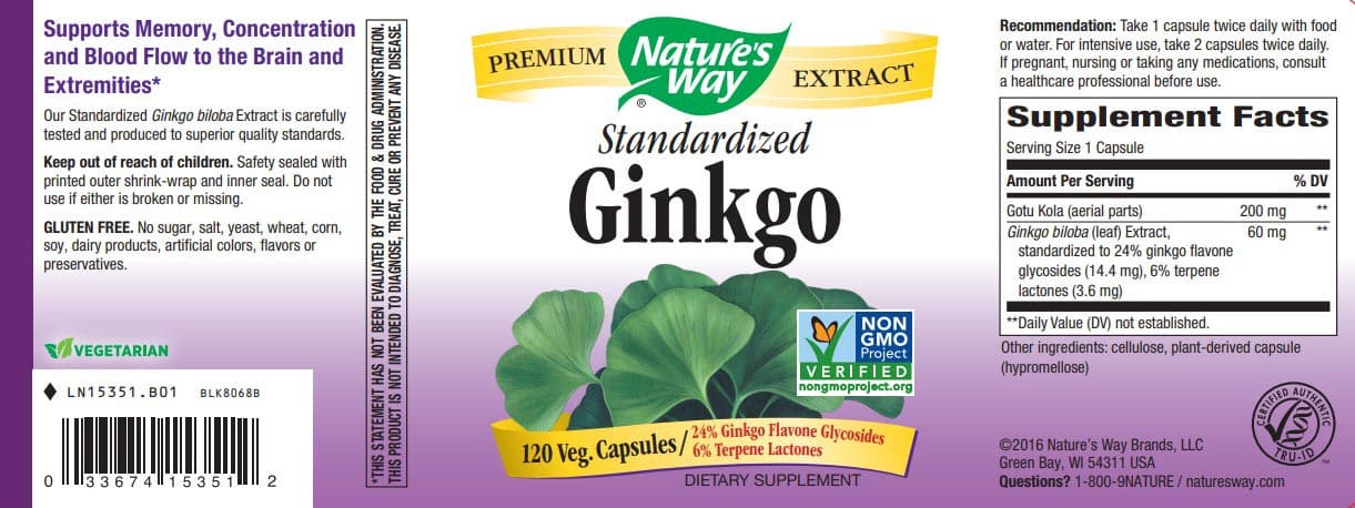 Nature's Way Ginkgo