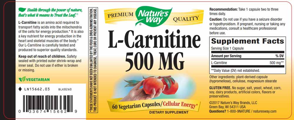 Nature's Way L-Carnitine