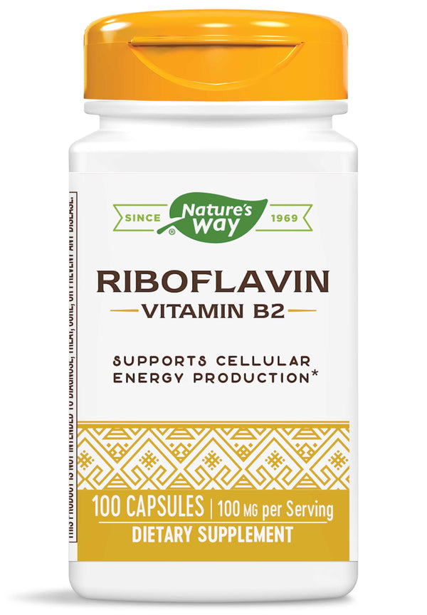 Nature's Way Vitamin B2 100 mg