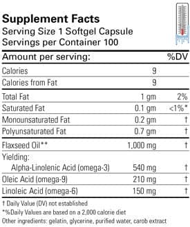 Karuna Health FlaxCaps 1000 mg