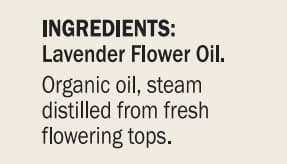 Dr. Mercola Organic Lavender Essential Oil Ingredients
