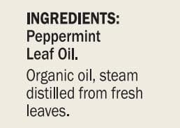 Dr. Mercola Organic Peppermint Essential Oil Ingredients