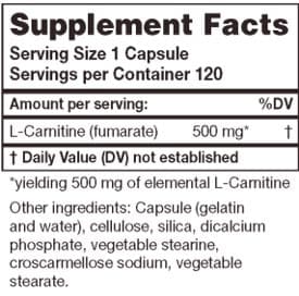 Karuna Health L-Carnitine 500 mg