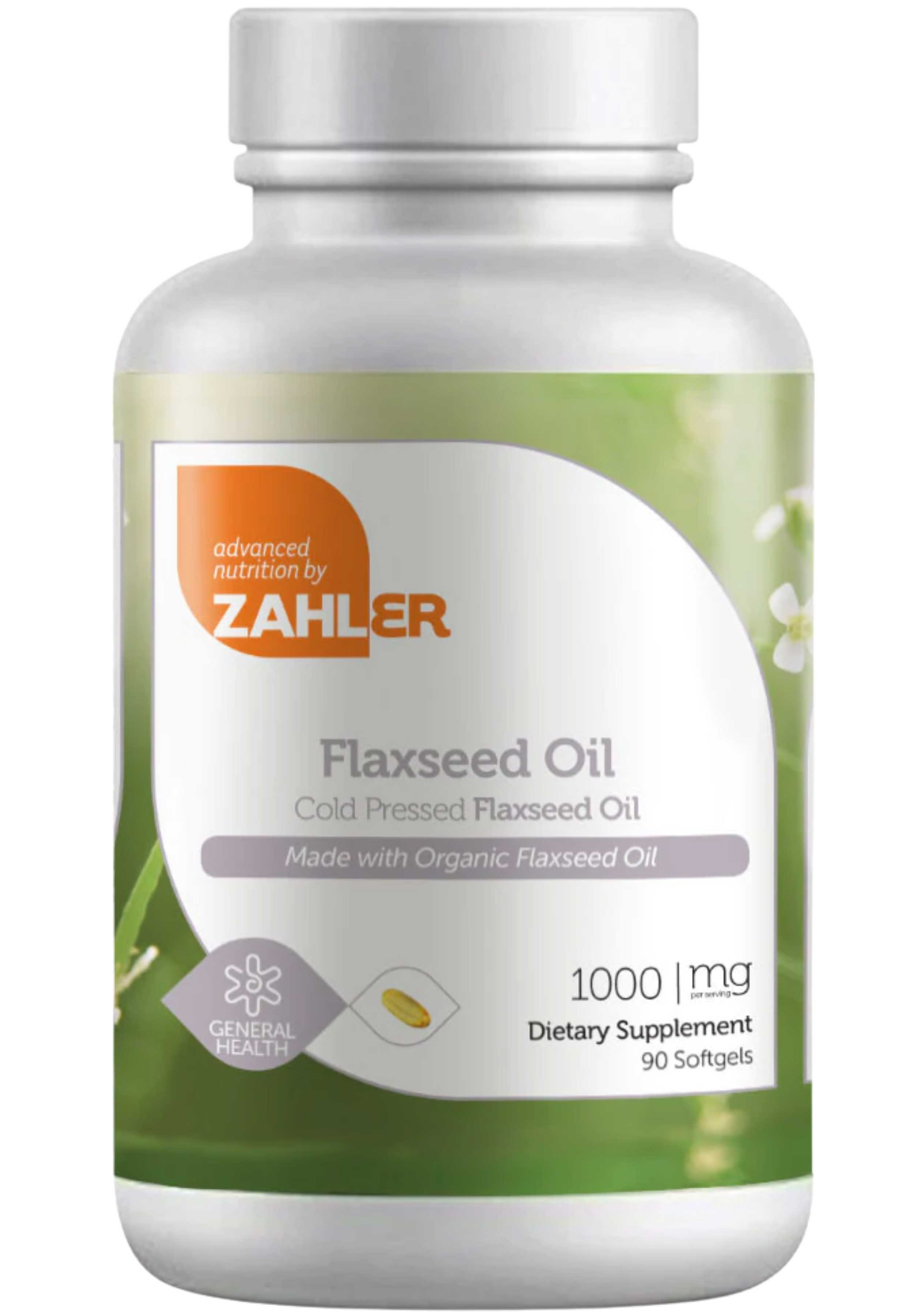Advanced Nutrition By Zahler Flaxseed Oil