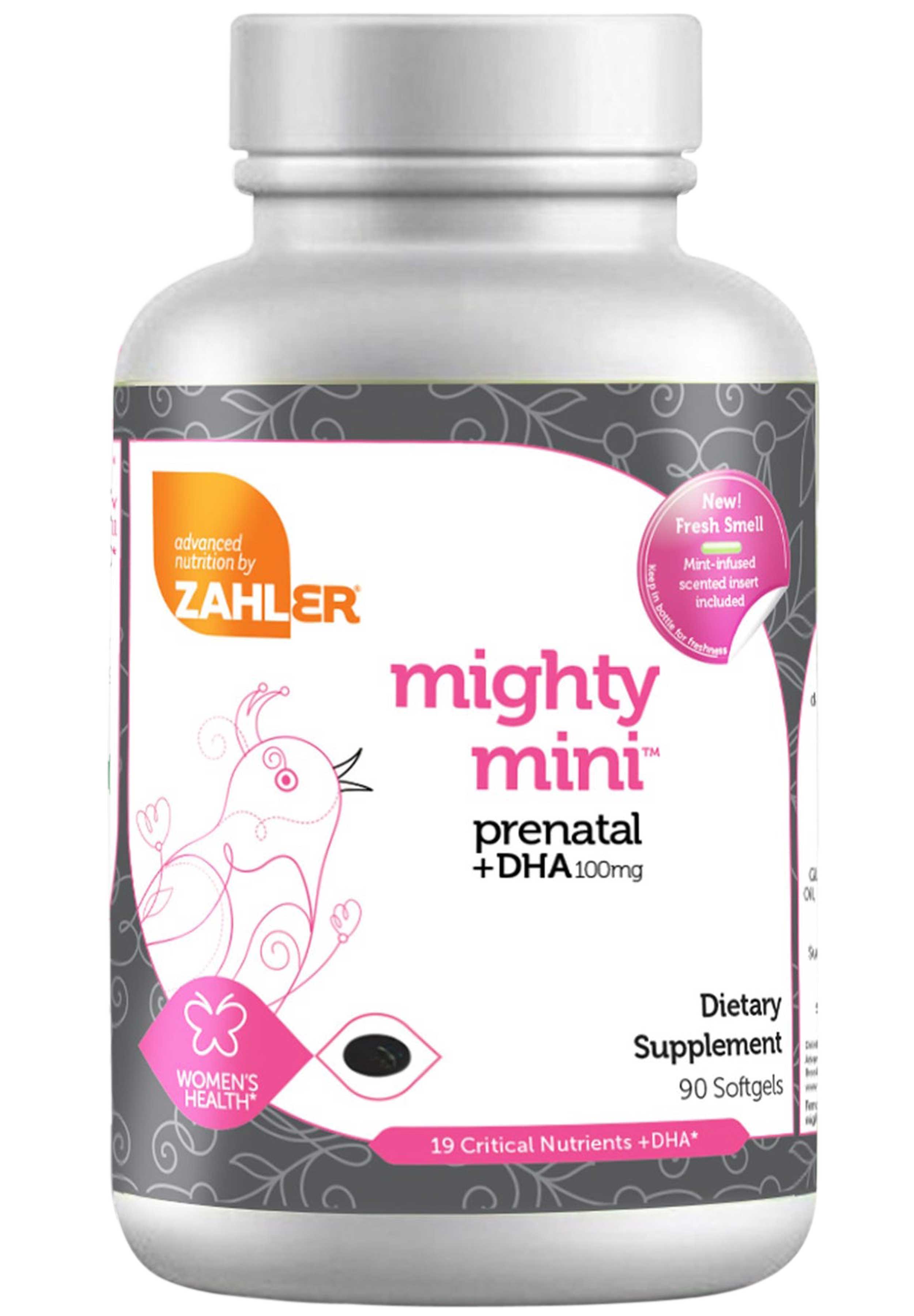 Advanced Nutrition By Zahler Mighty Mini Prenatal + DHA