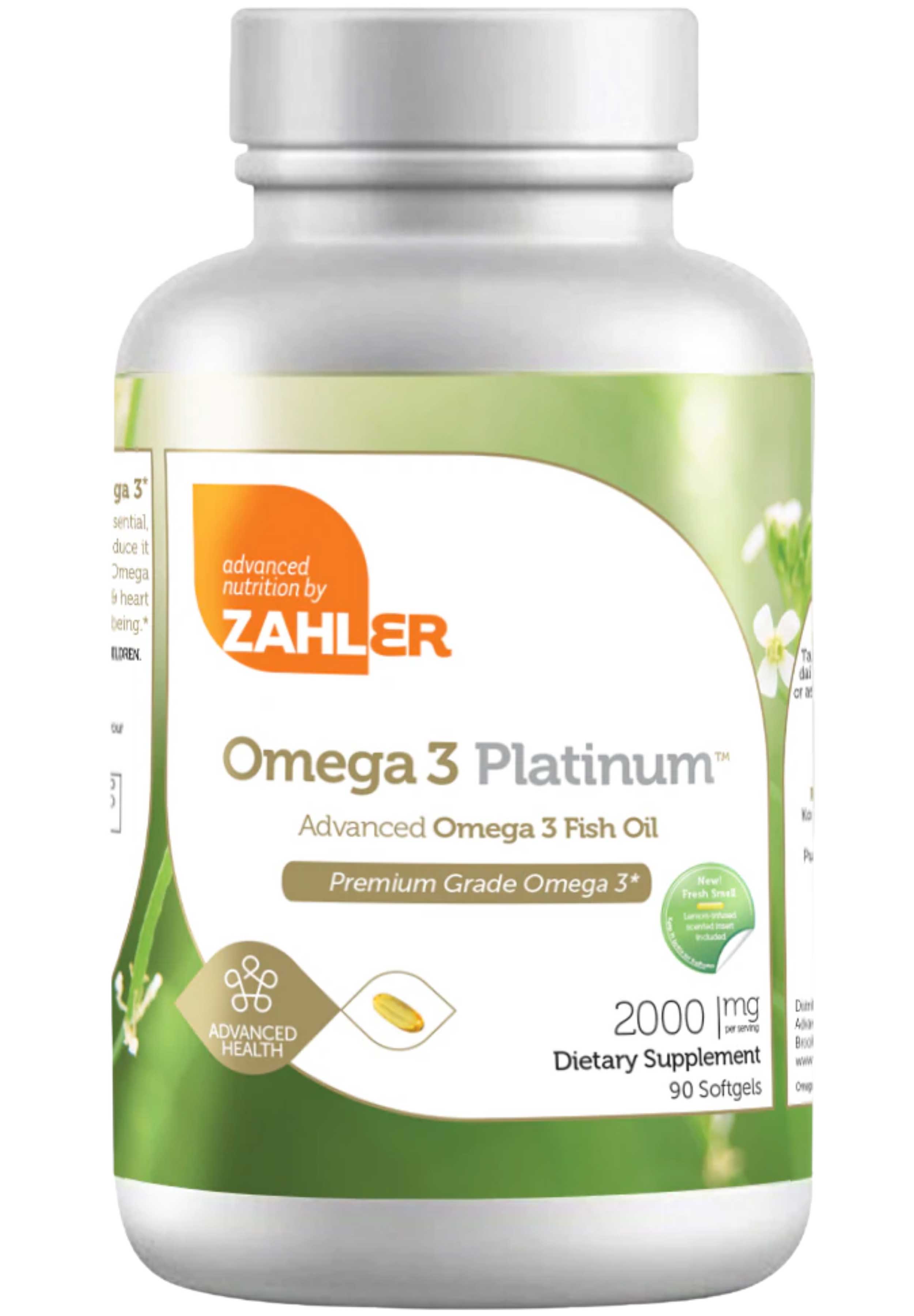 Advanced Nutrition By Zahler Omega 3 Platinum