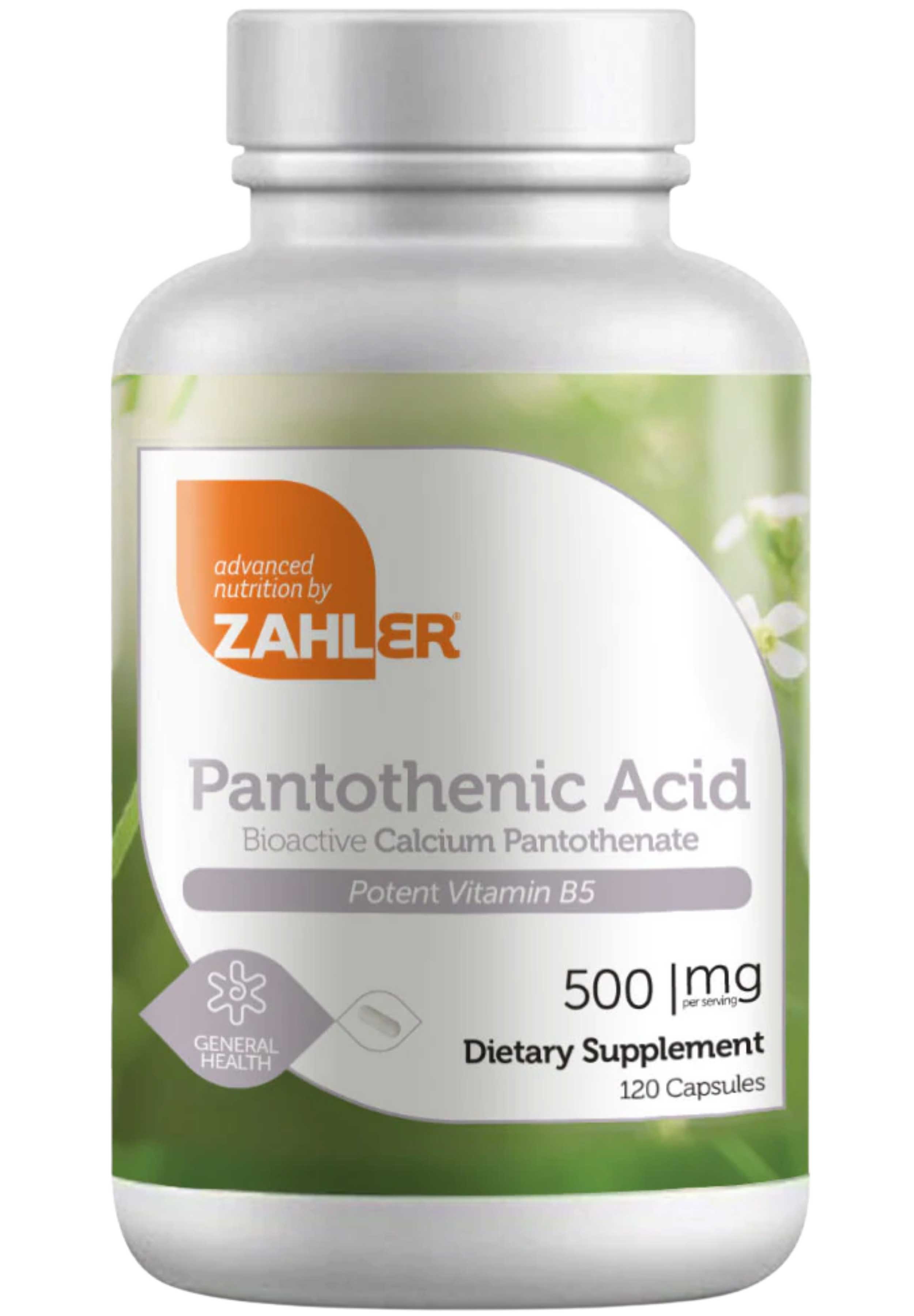 Advanced Nutrition By Zahler Pantothenic Acid