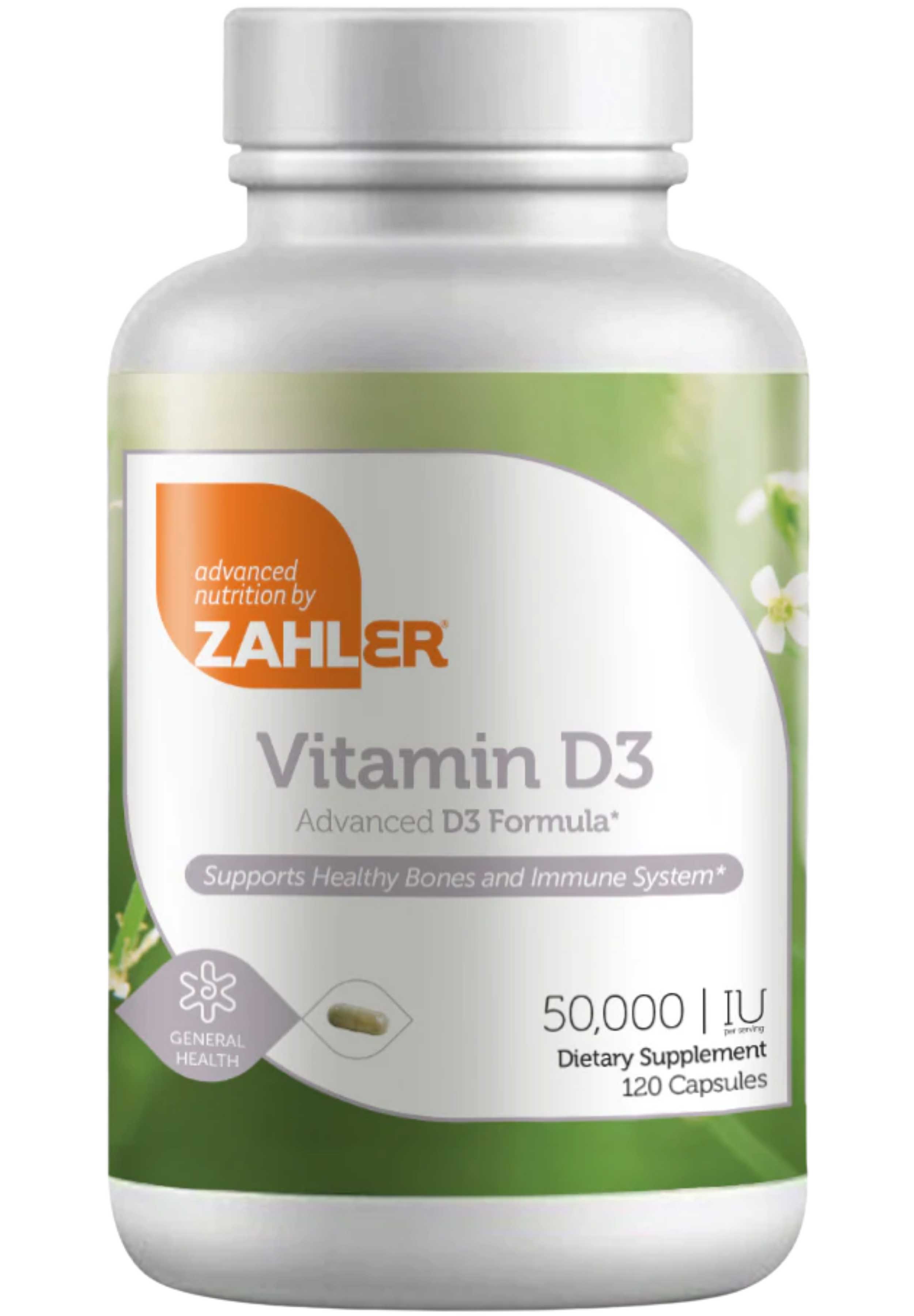 Advanced Nutrition By Zahler Vitamin D3 50,000 IU Capsules