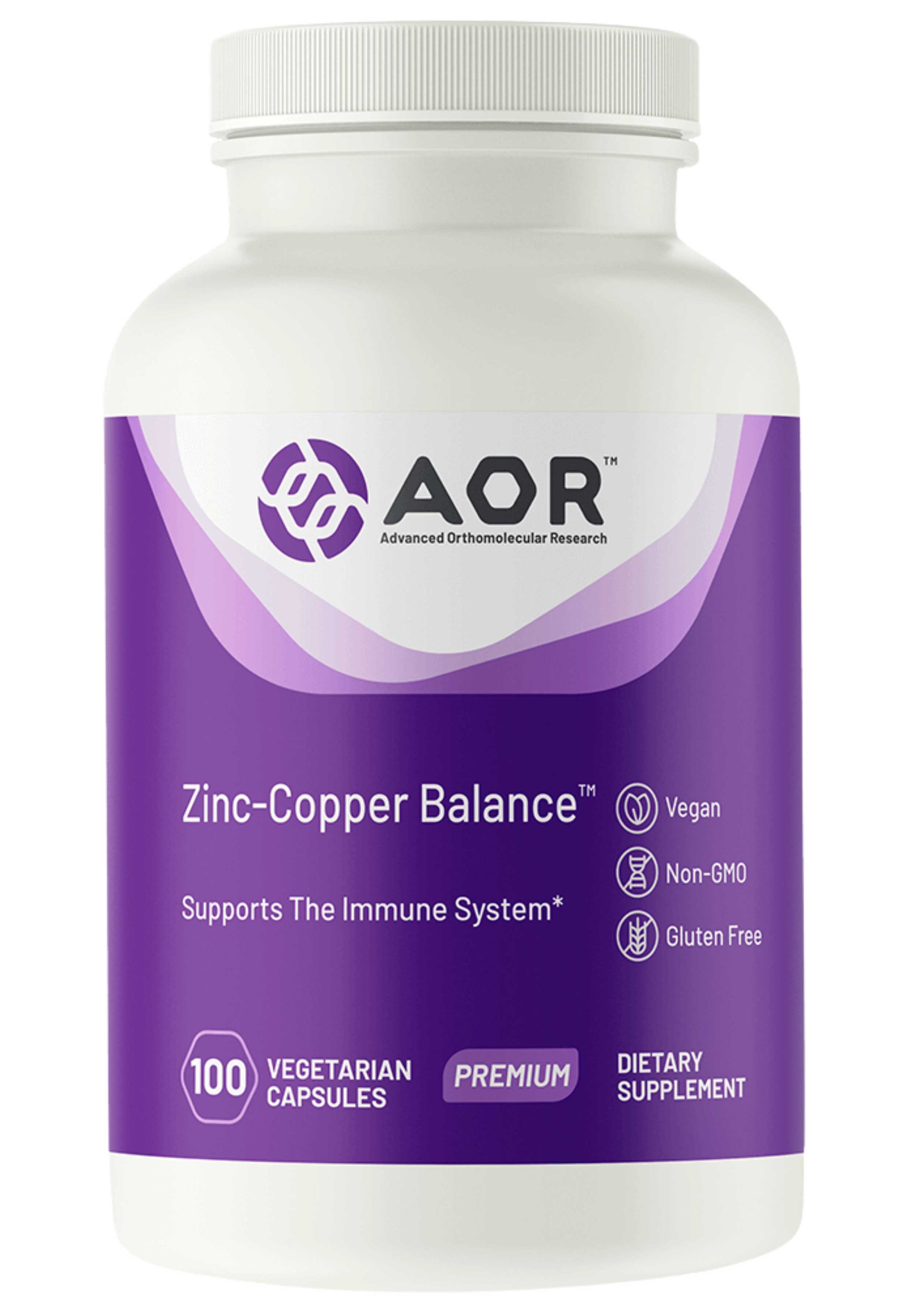 Advanced Orthomolecular Research Zinc & Copper Balance