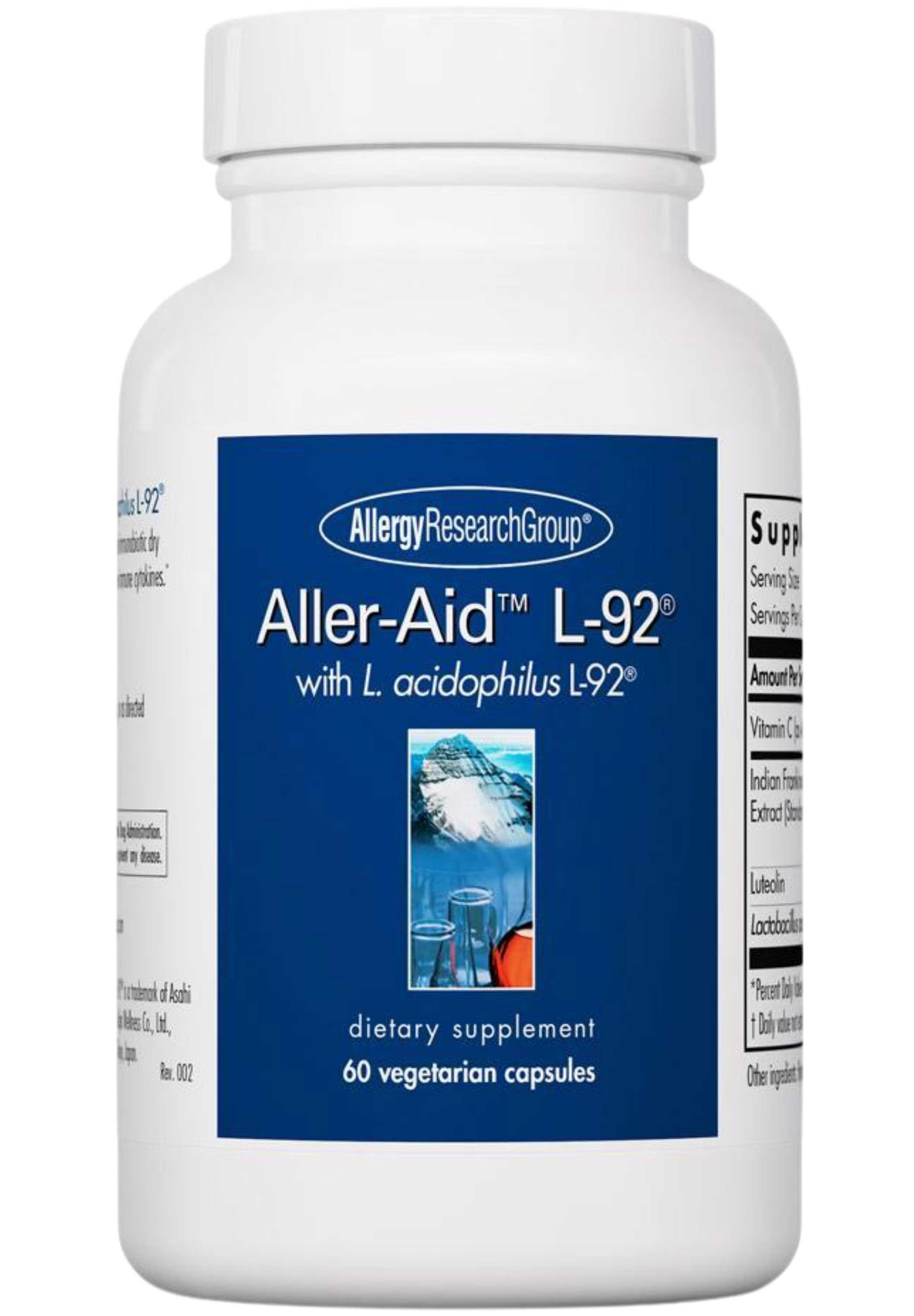 Allergy Research Group Aller-Aid L-92