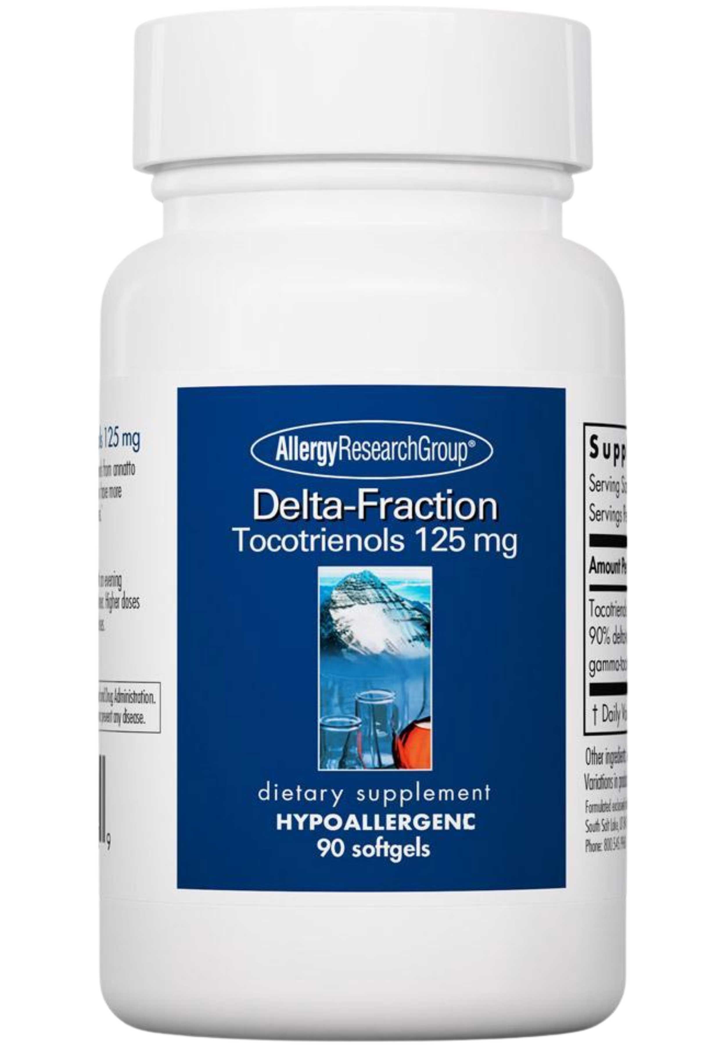 Allergy Research Group Delta-Fraction Tocotrienols 125 mg