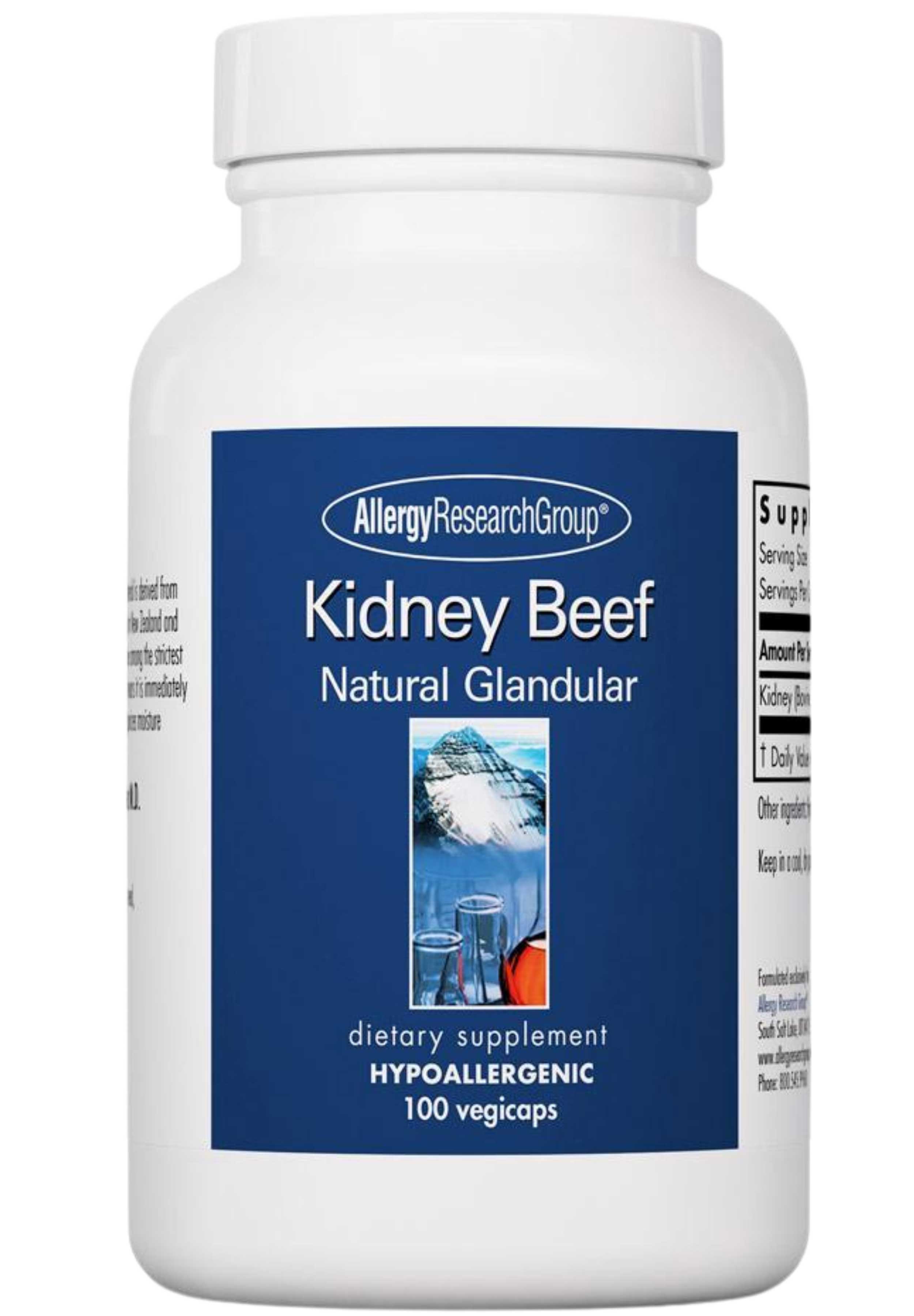 Allergy Research Group Kidney Beef