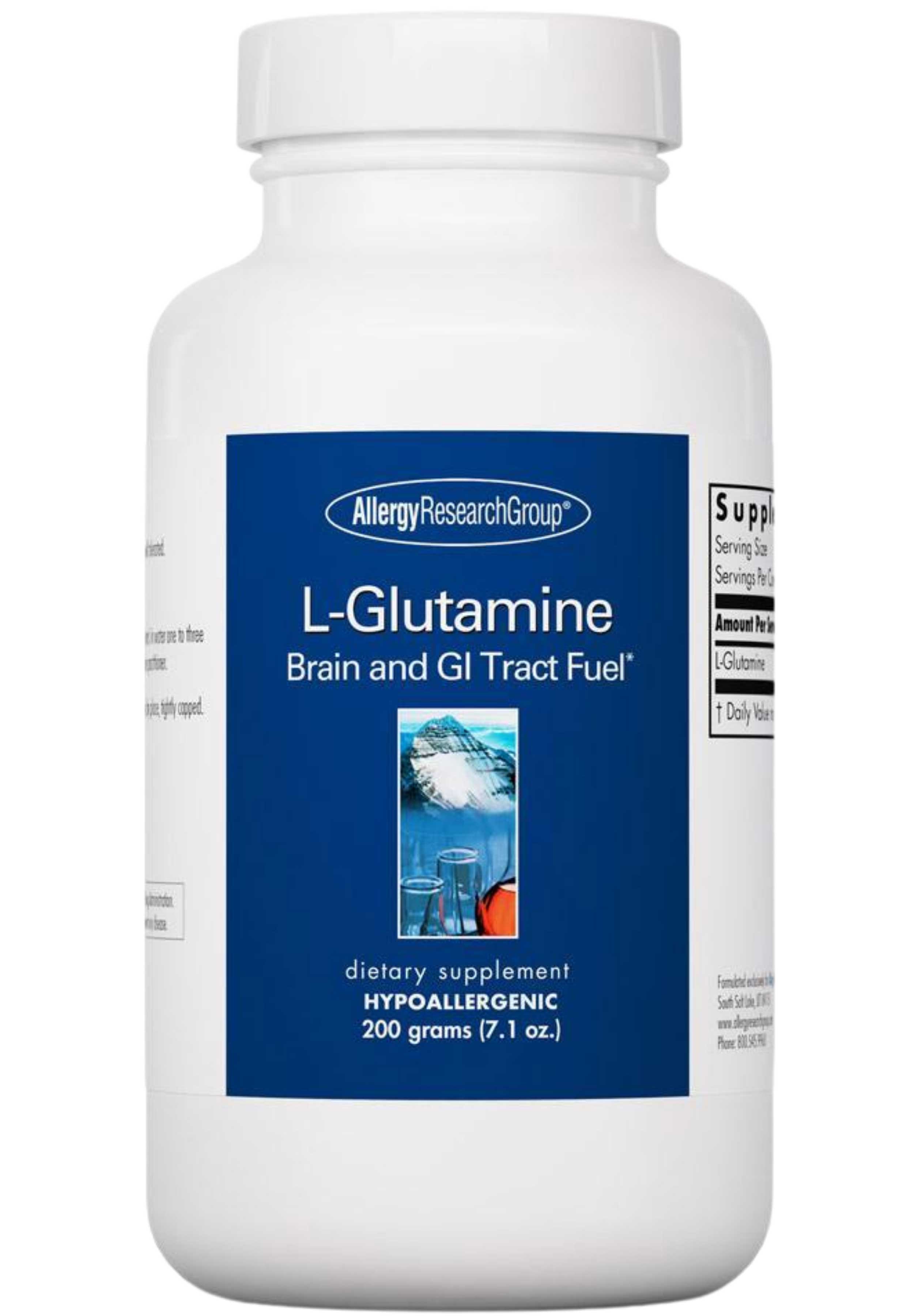 Allergy Research Group L-Glutamine Powder