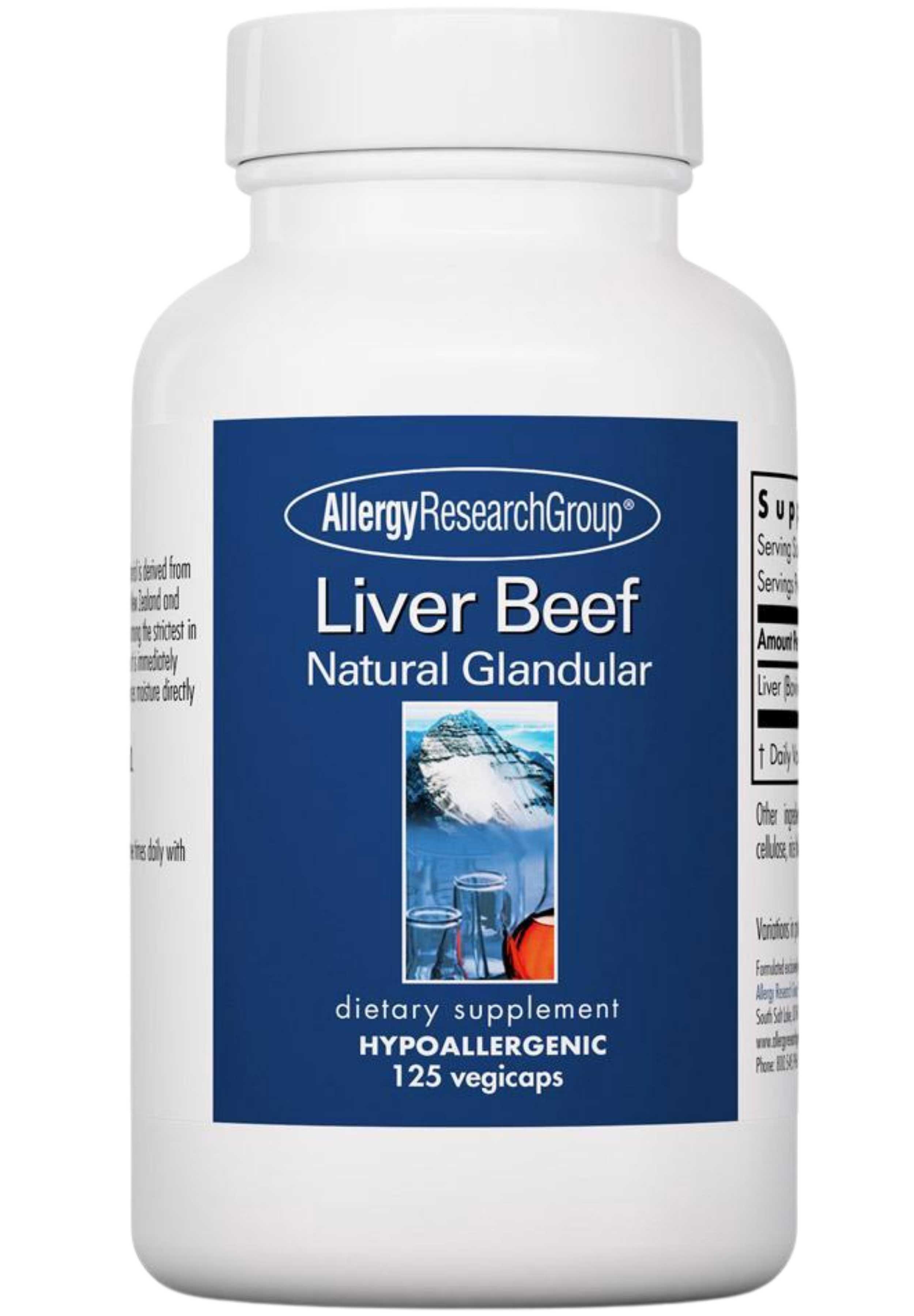 Allergy Research Group Liver Beef