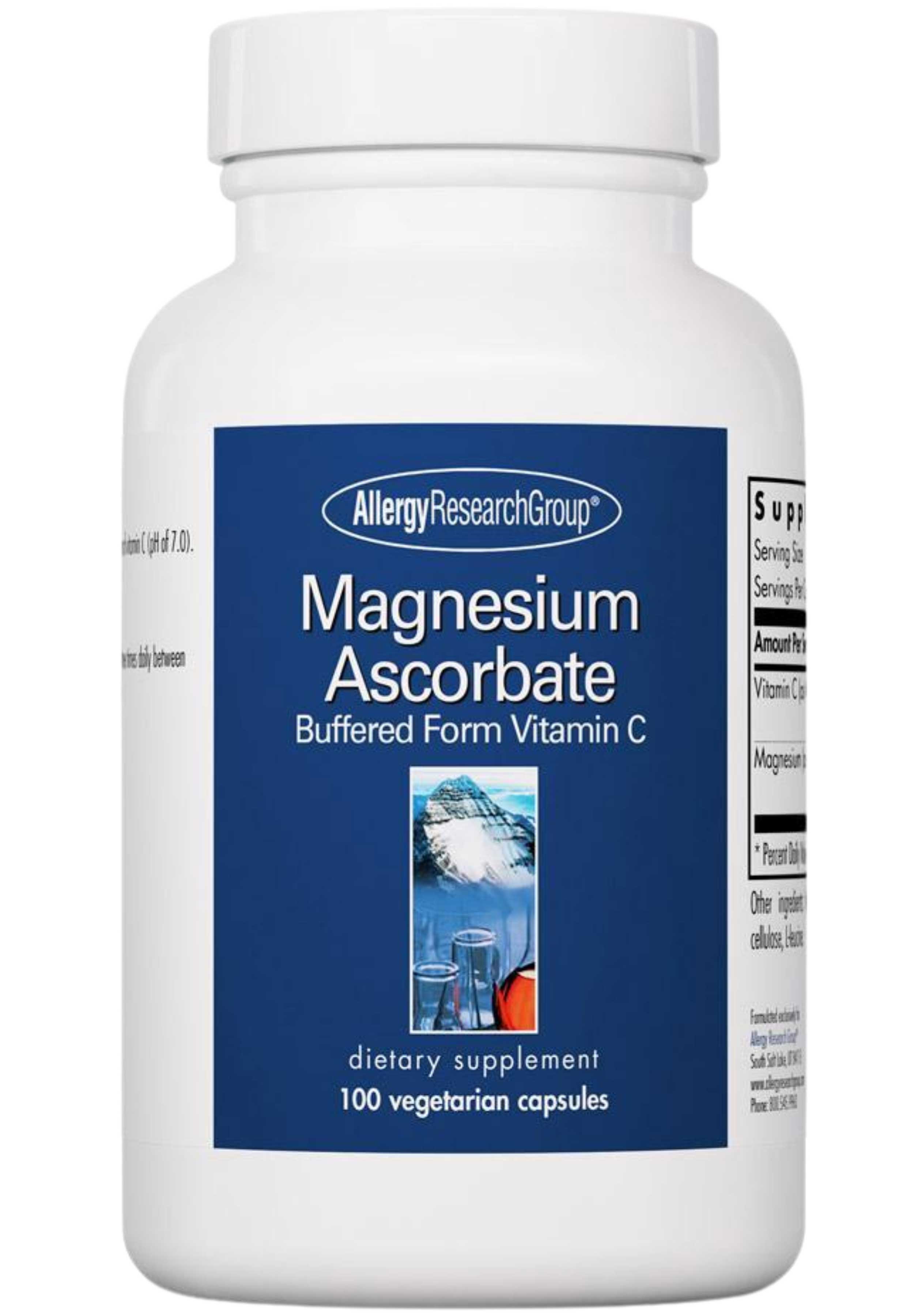 Allergy Research Group Magnesium Ascorbate