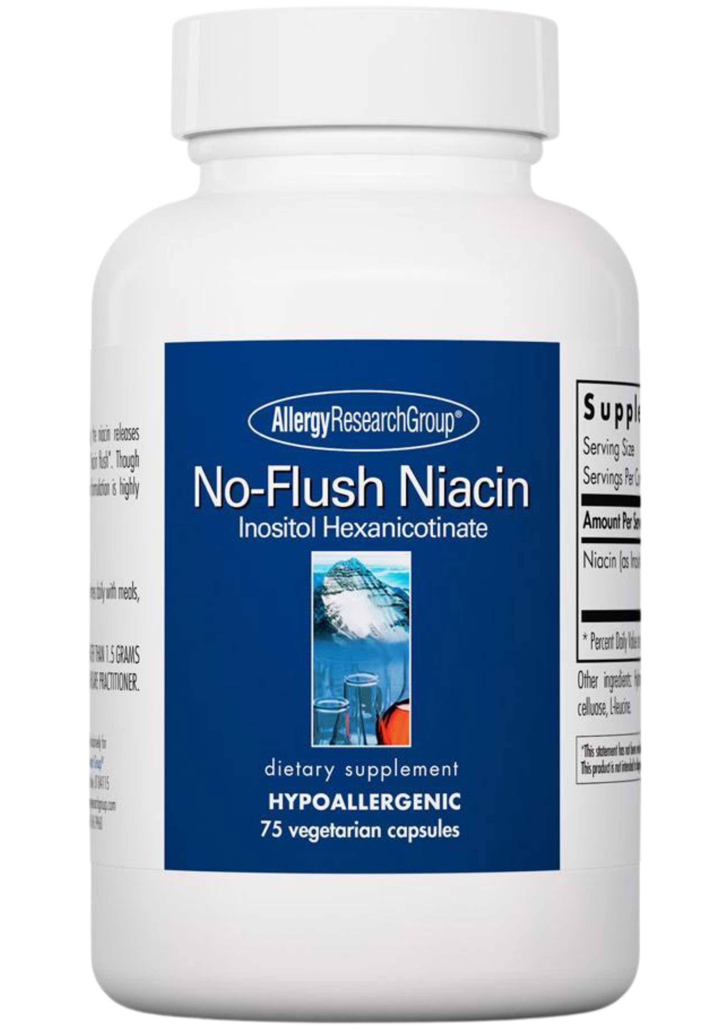 Allergy Research Group No-Flush Niacin