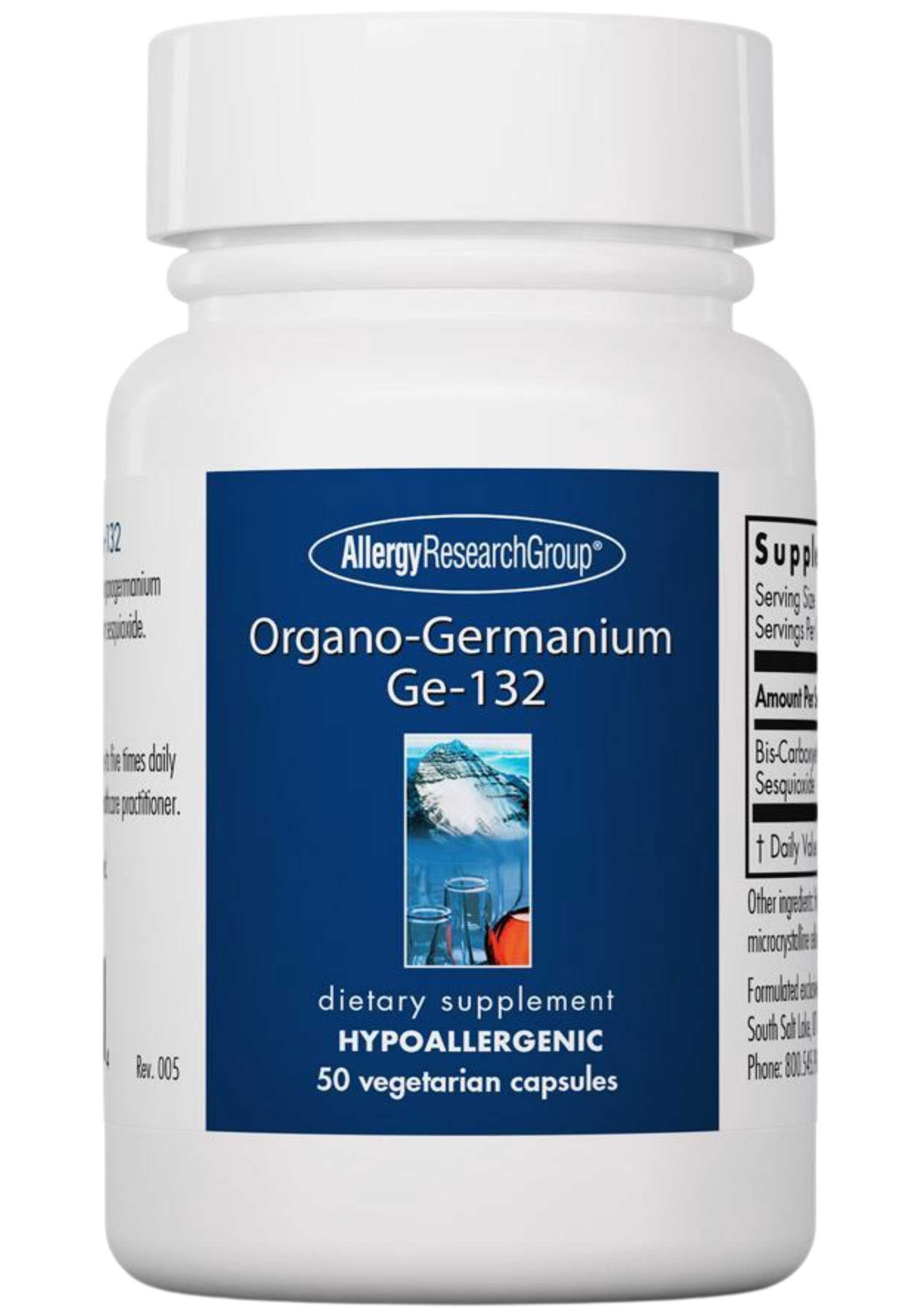 Allergy Research Group Organo-Germanium Ge-132