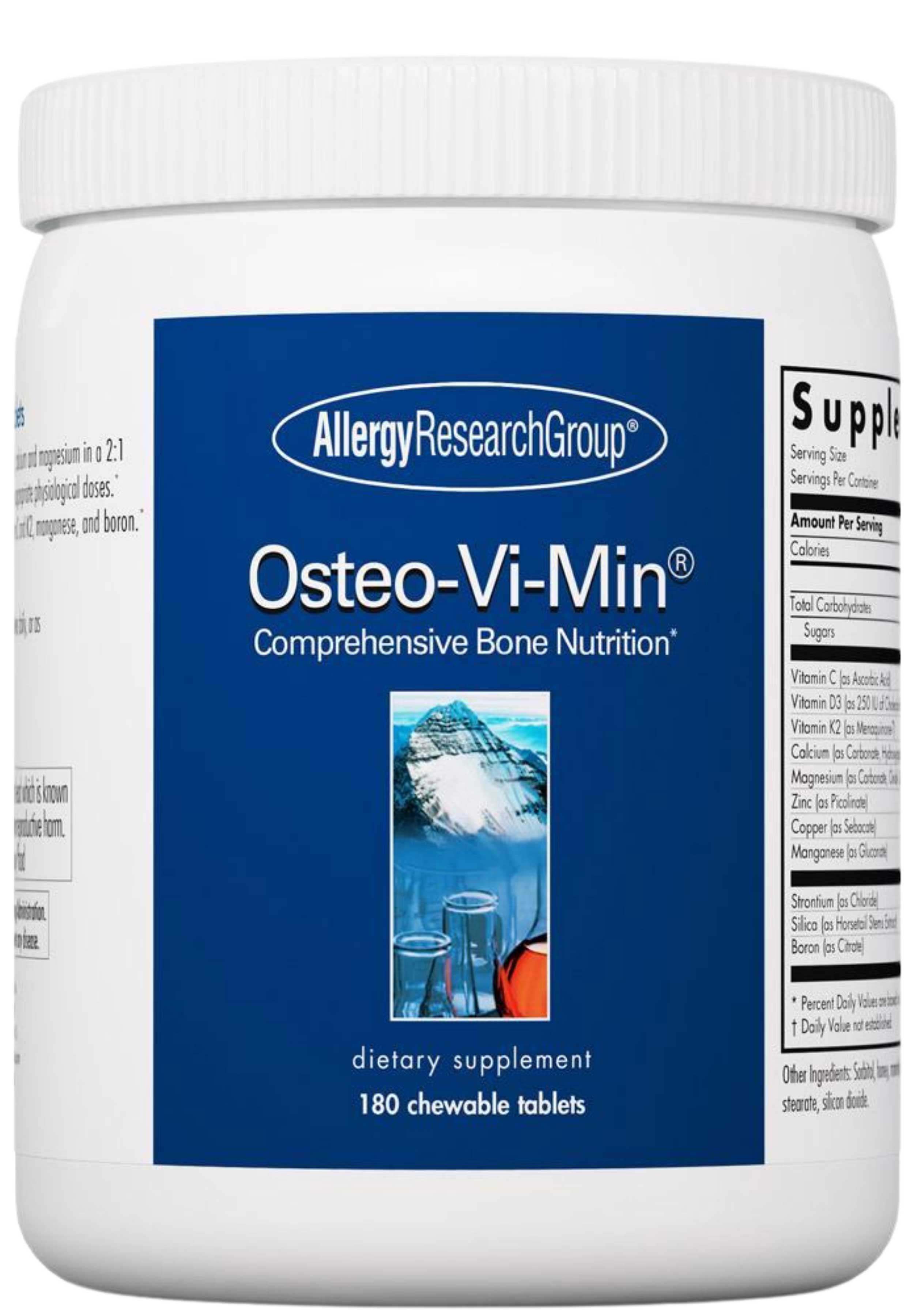 Allergy Research Group Osteo-Vi-Min