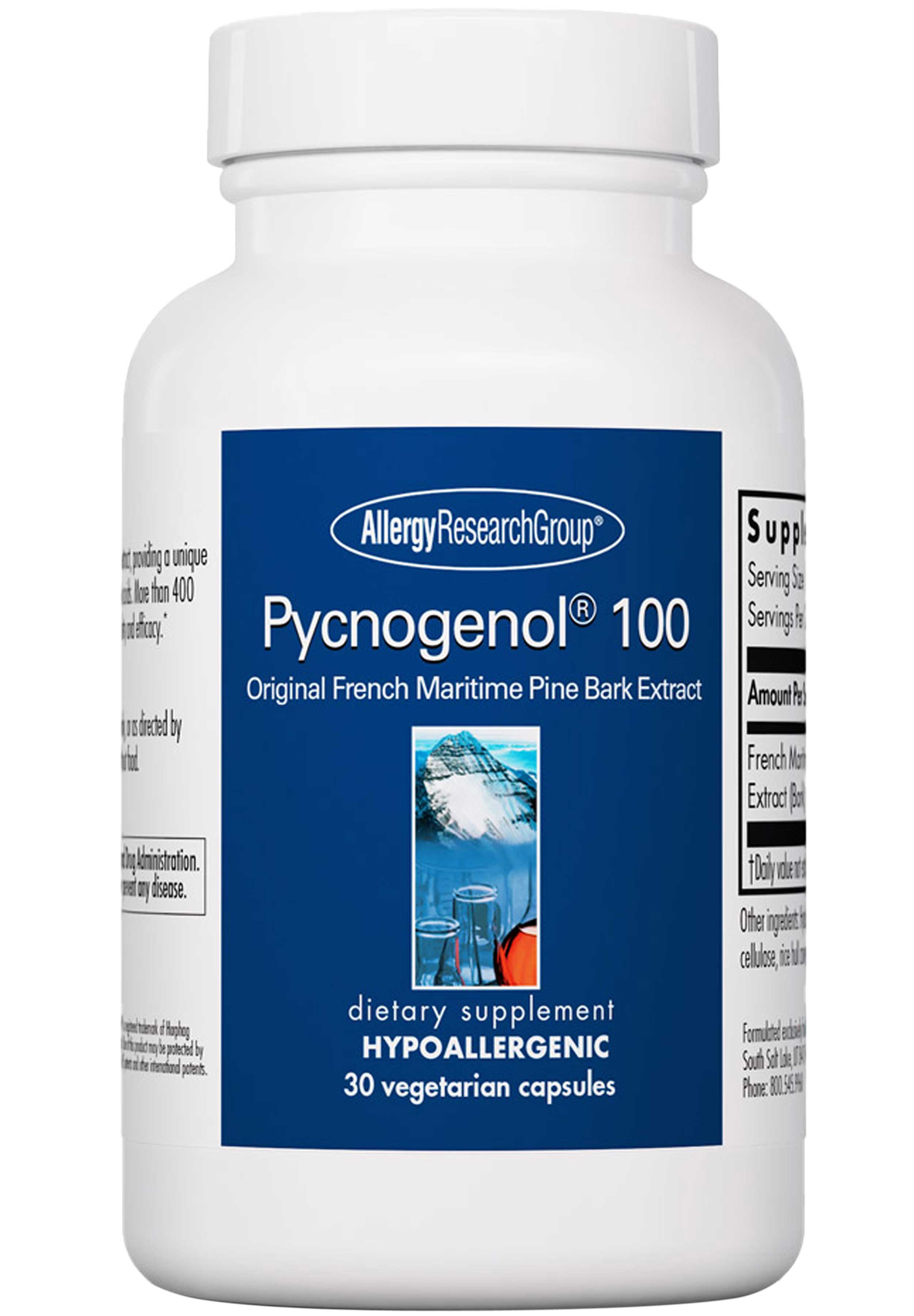 Allergy Research Group Pycnogenol 100