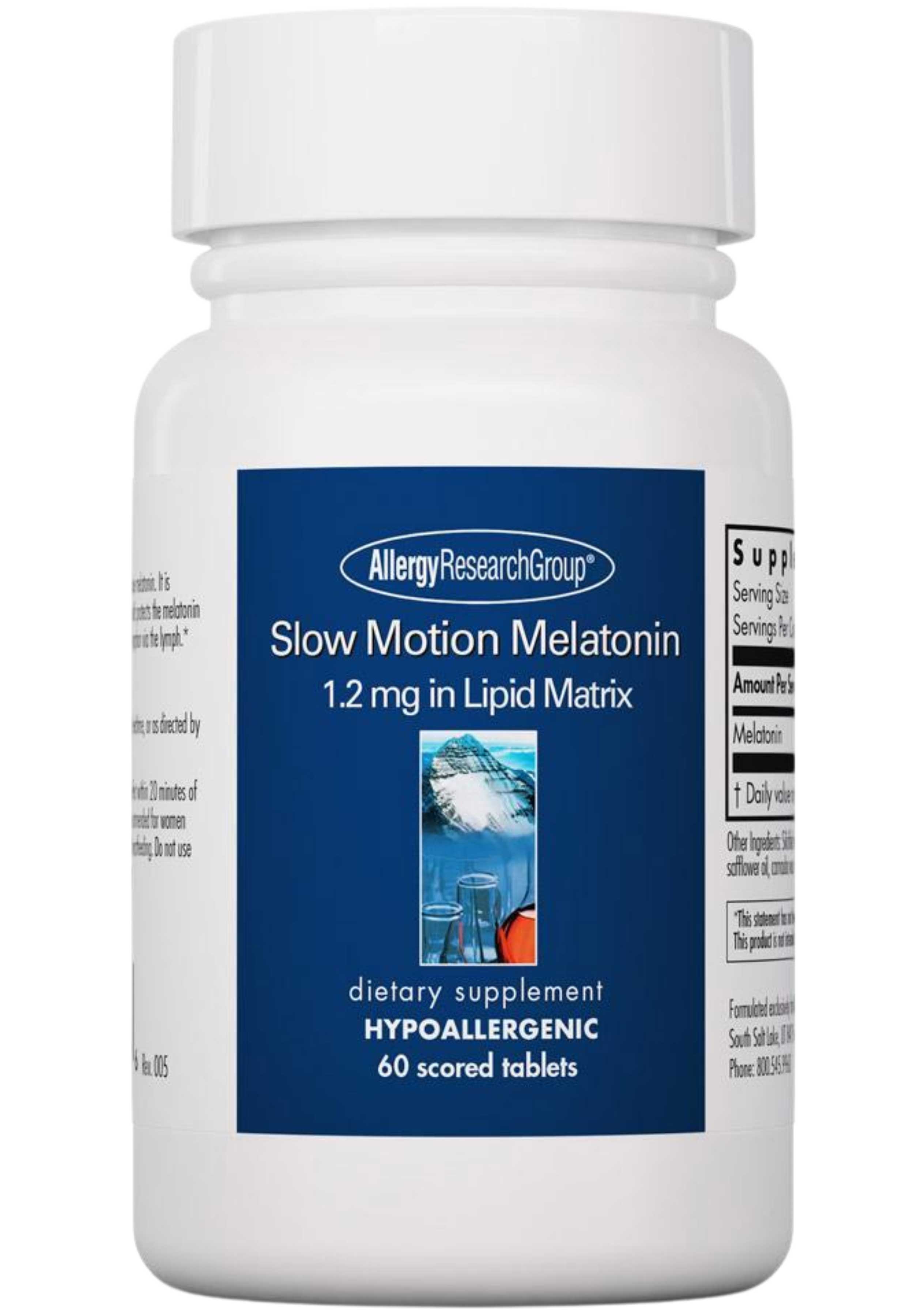 Allergy Research Group Slow Motion Melatonin