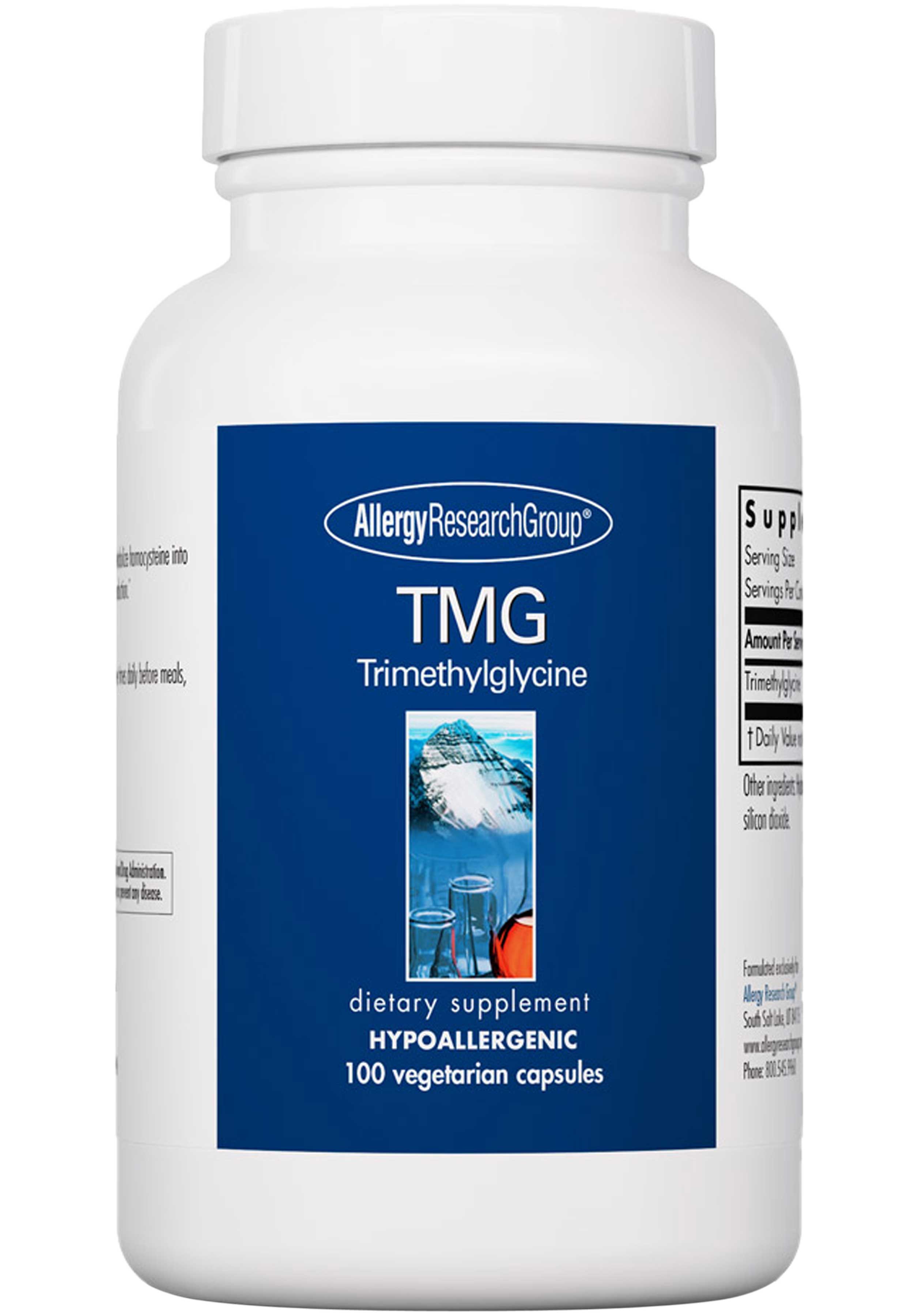 Allergy Research Group TMG Trimethylglycine 750 mg