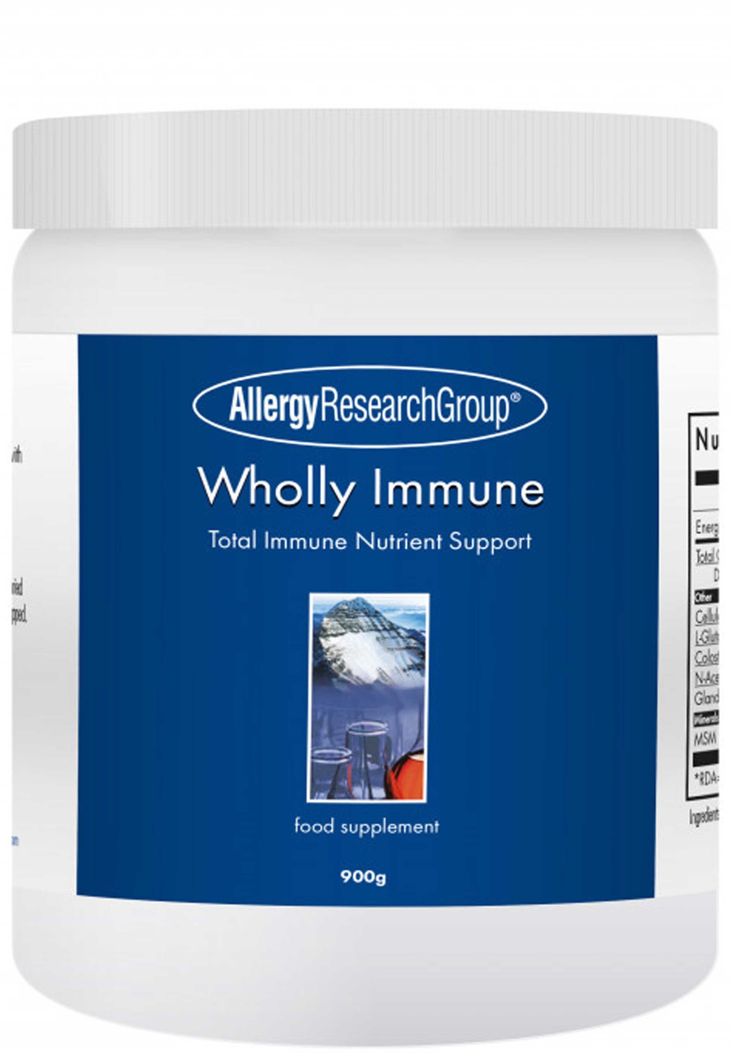 Allergy Research Group Wholly Immune