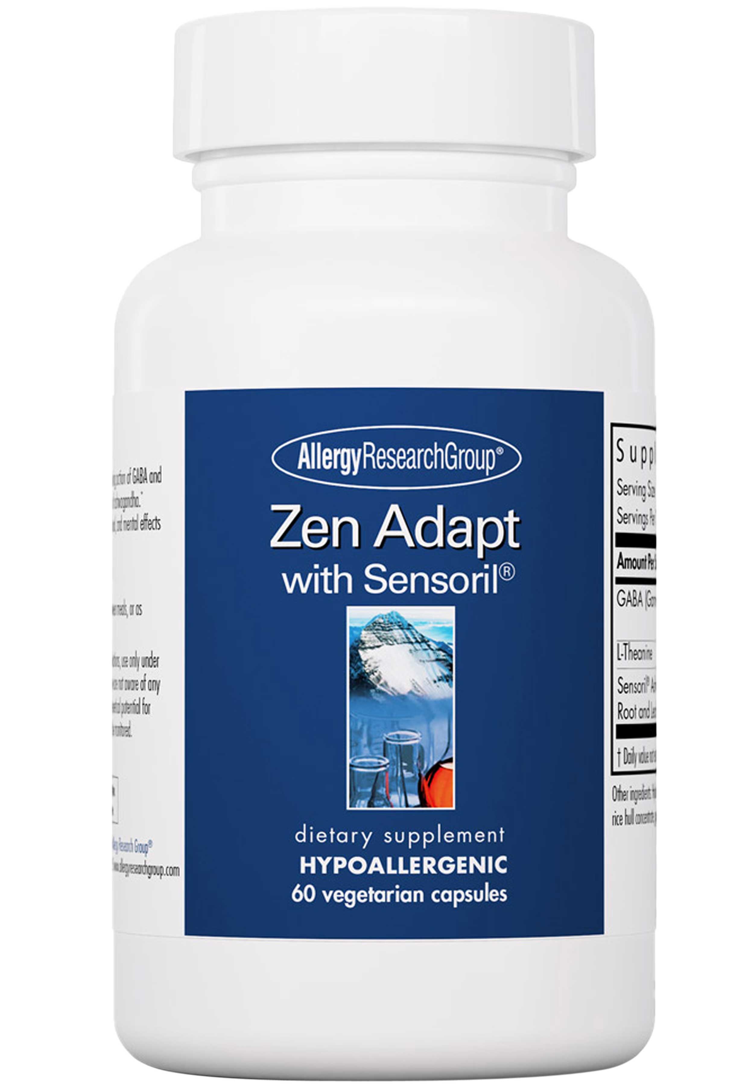 Allergy Research Group Zen Adapt with Sensoril