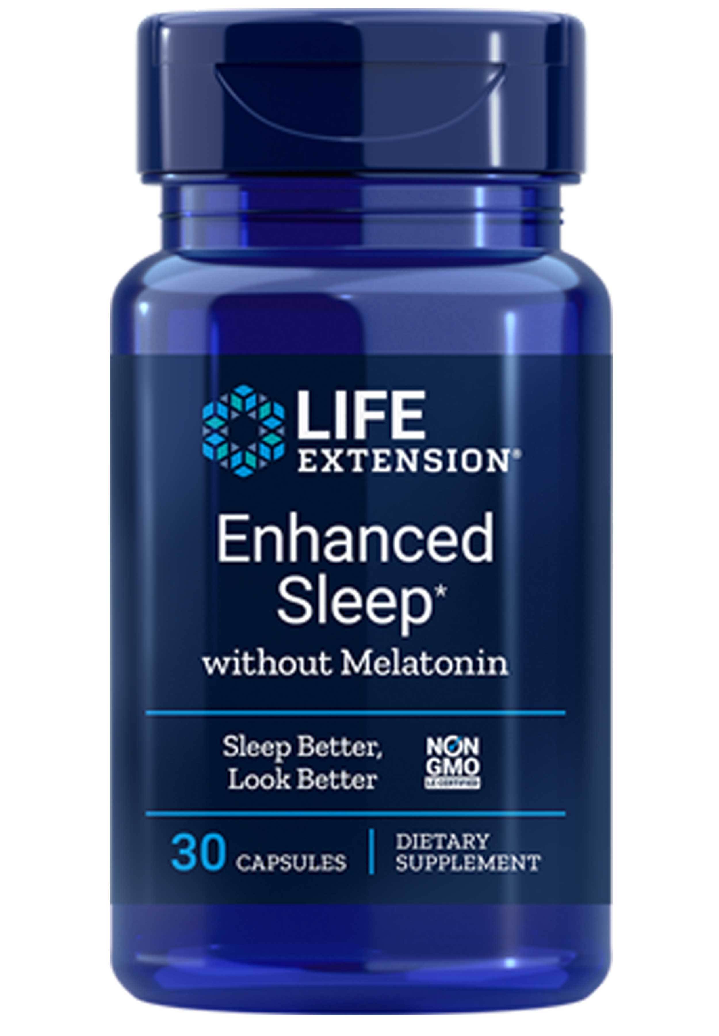 Life Extension Enhanced Natural Sleep without Melatonin