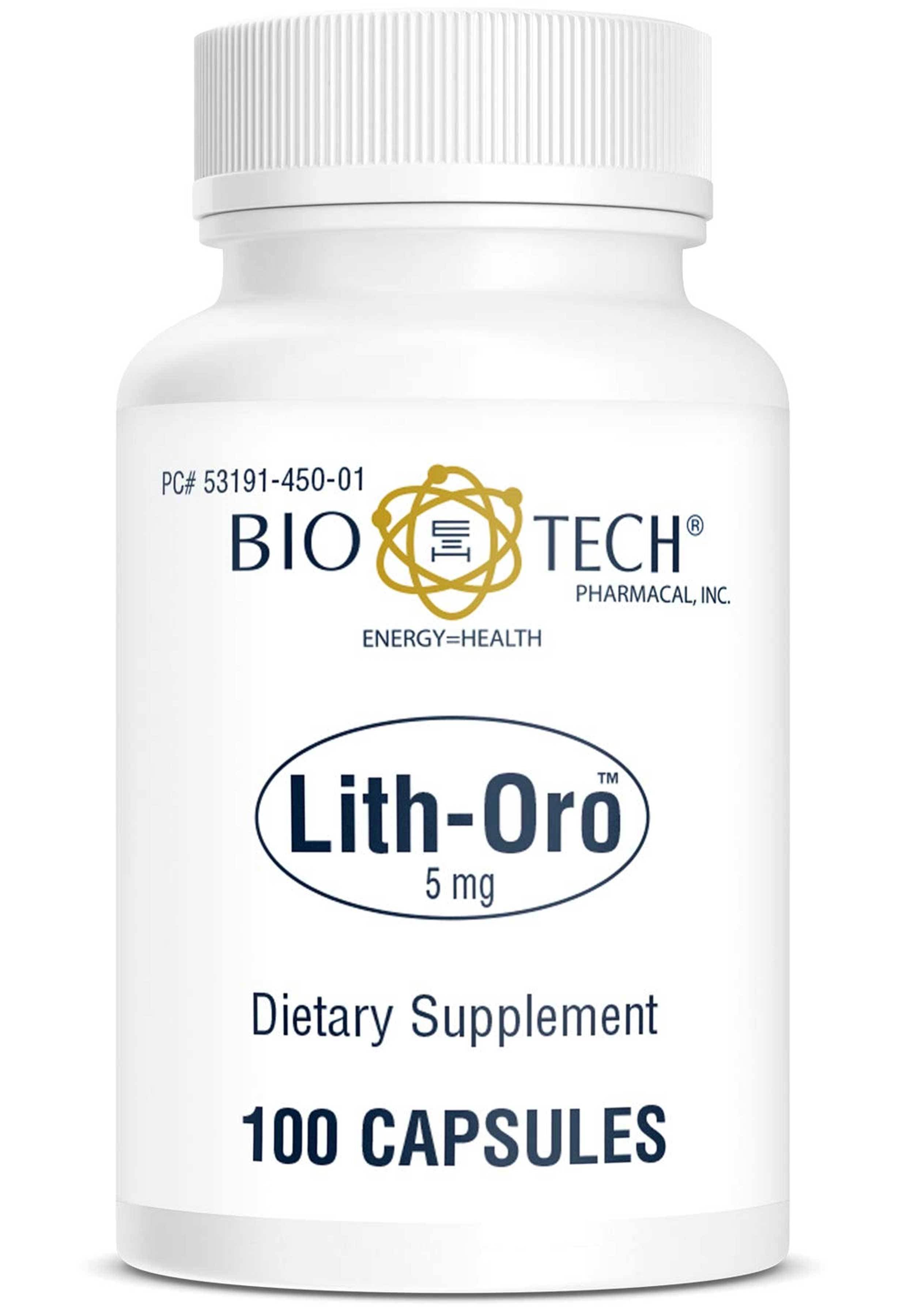 Bio-Tech Pharmacal Lith-Oro 5mg