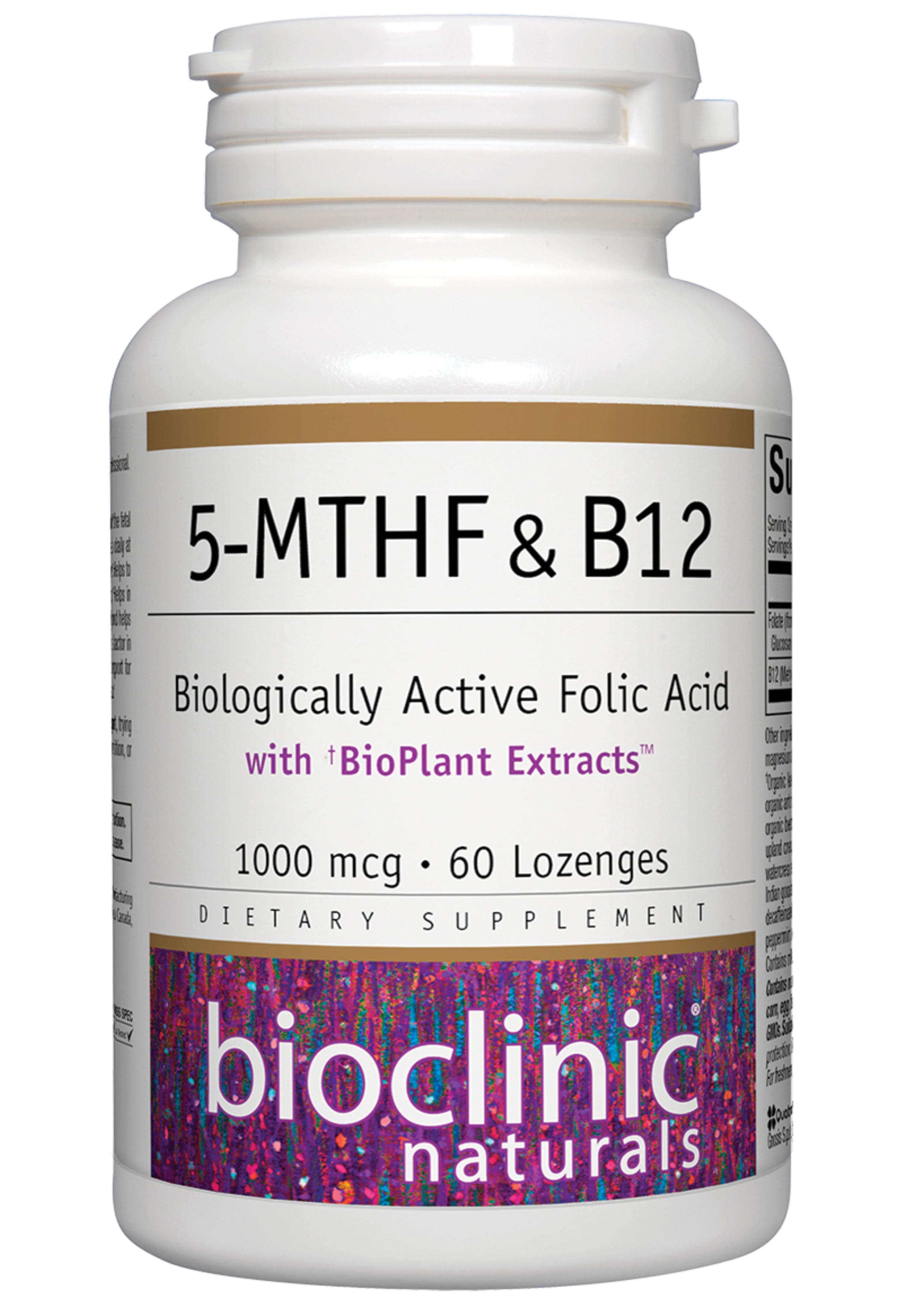 Bioclinic Naturals 5-MTHF and B12