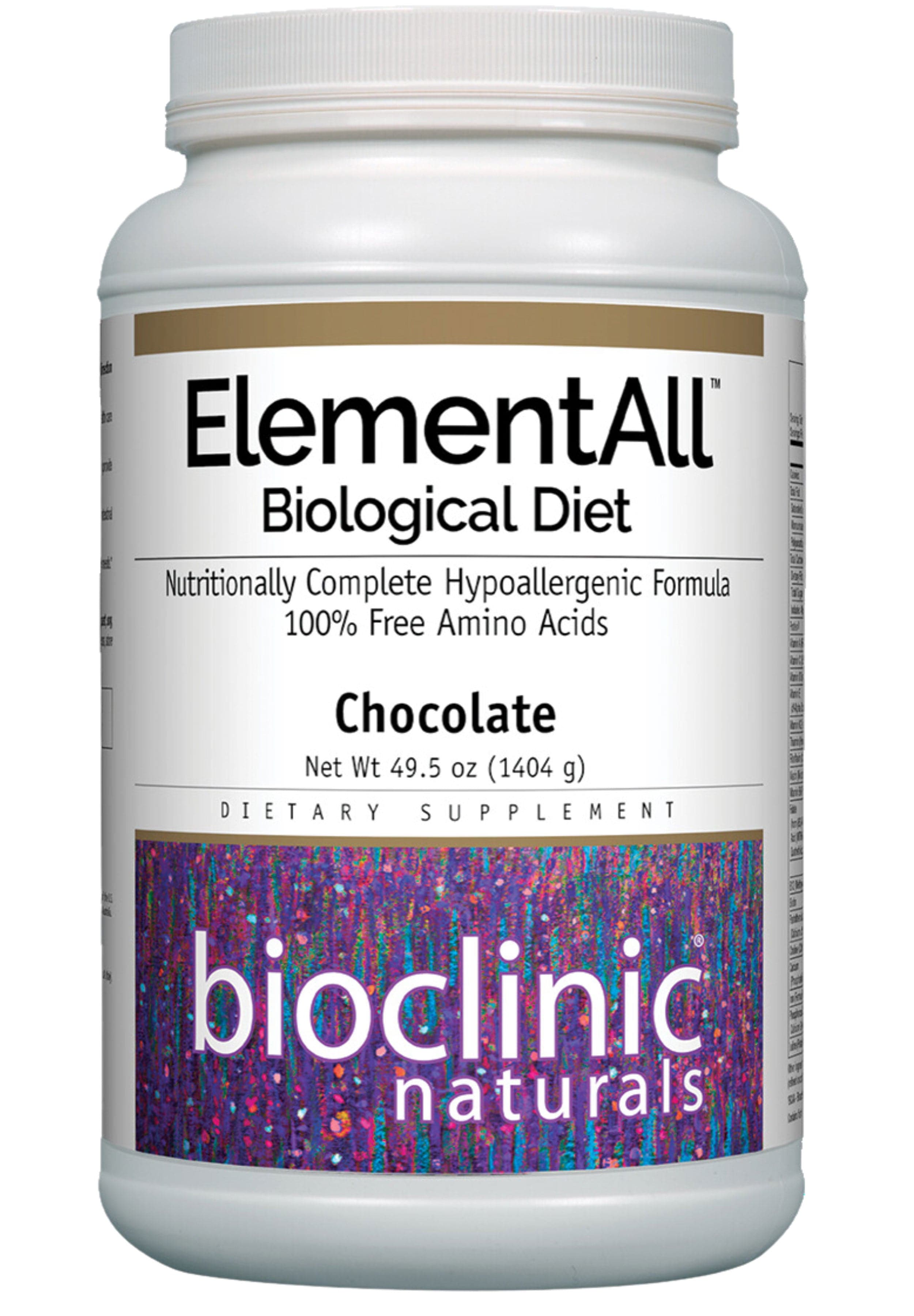 Bioclinic Naturals ElementalAll Biological Diet