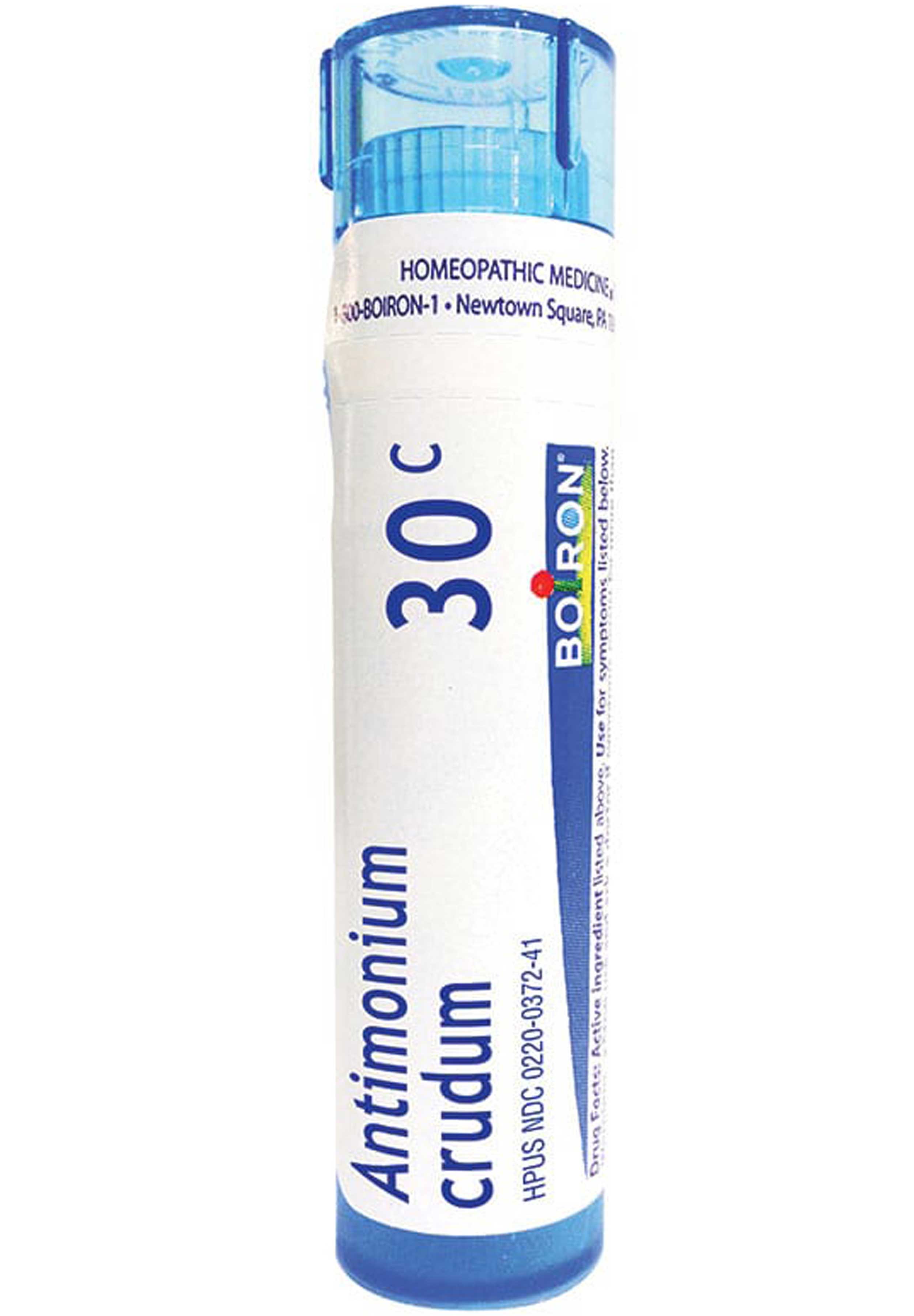 Boiron Homeopathics Antimonium crudum