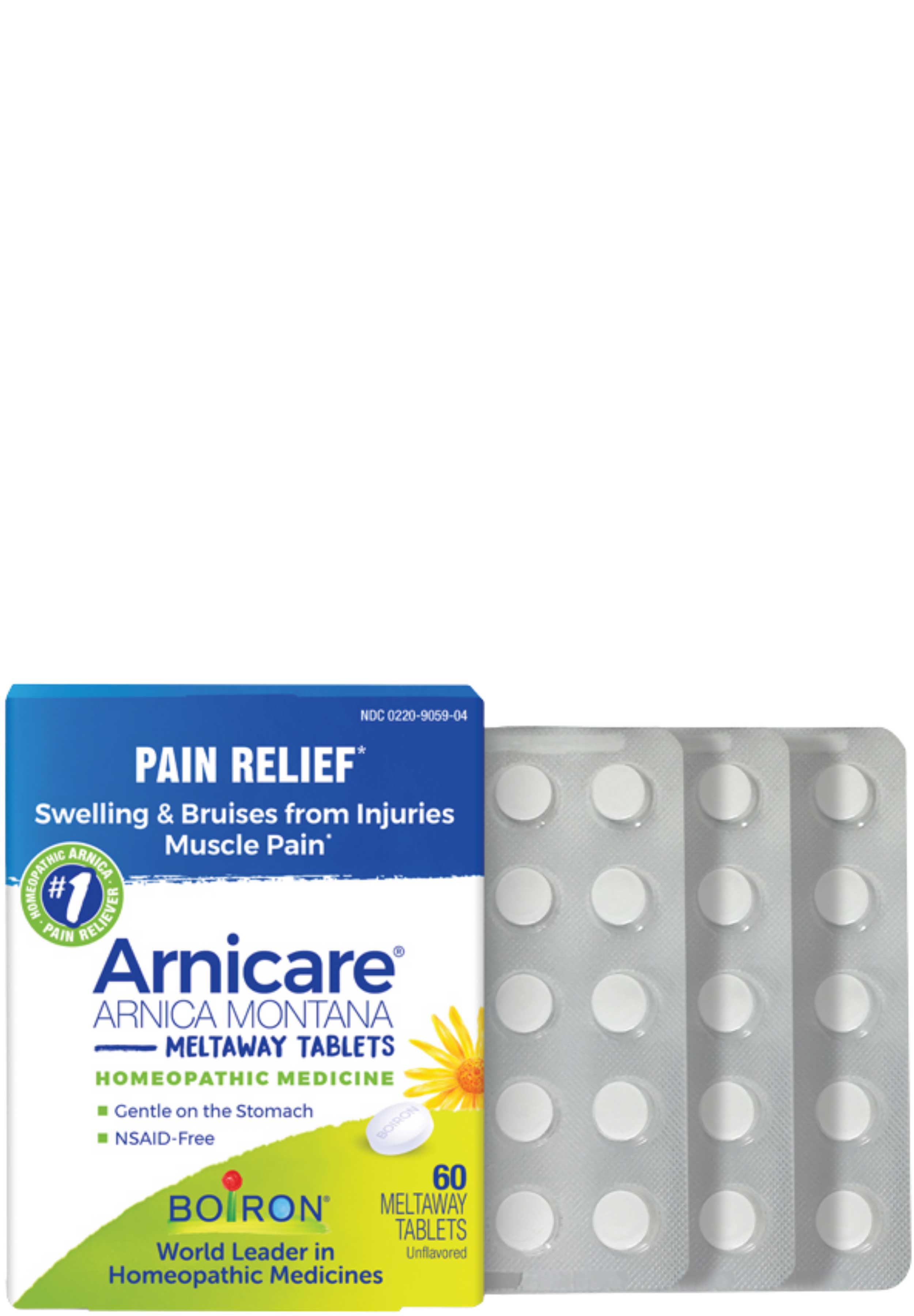 Boiron Homeopathics Arnicare Tablets