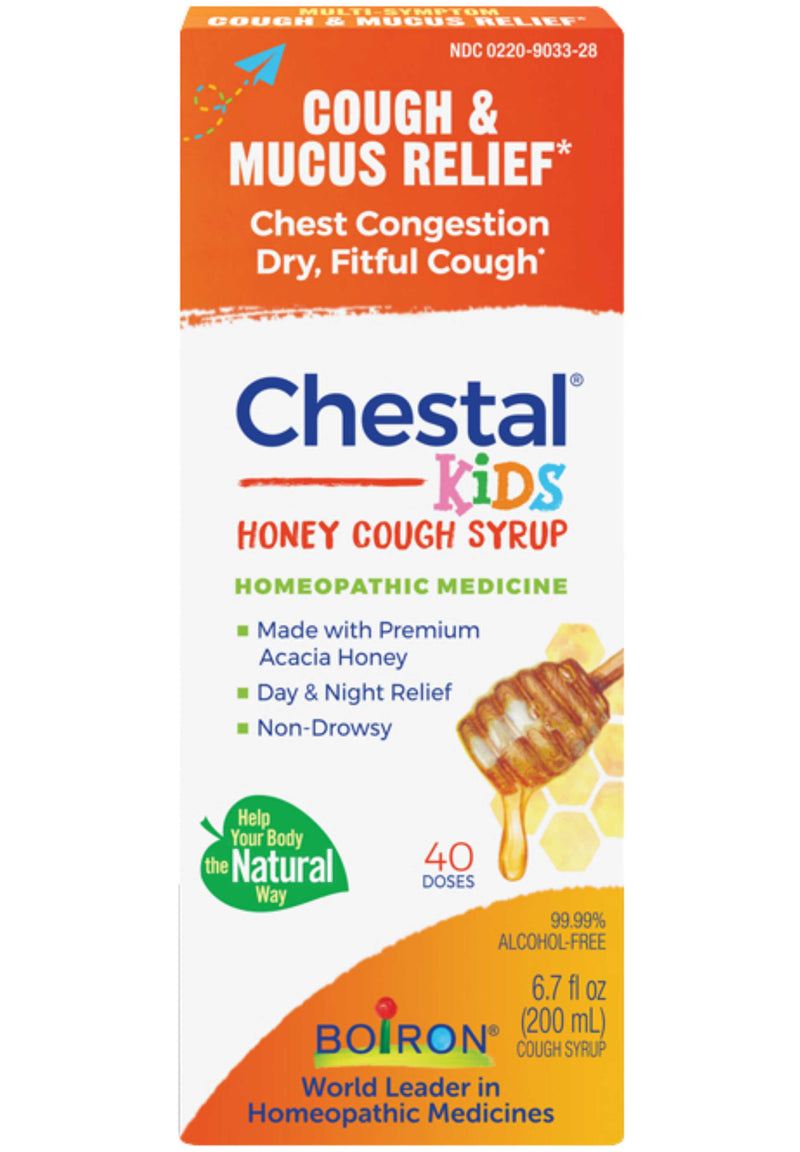 Boiron Homeopathics Chestal Kid's Cough Honey