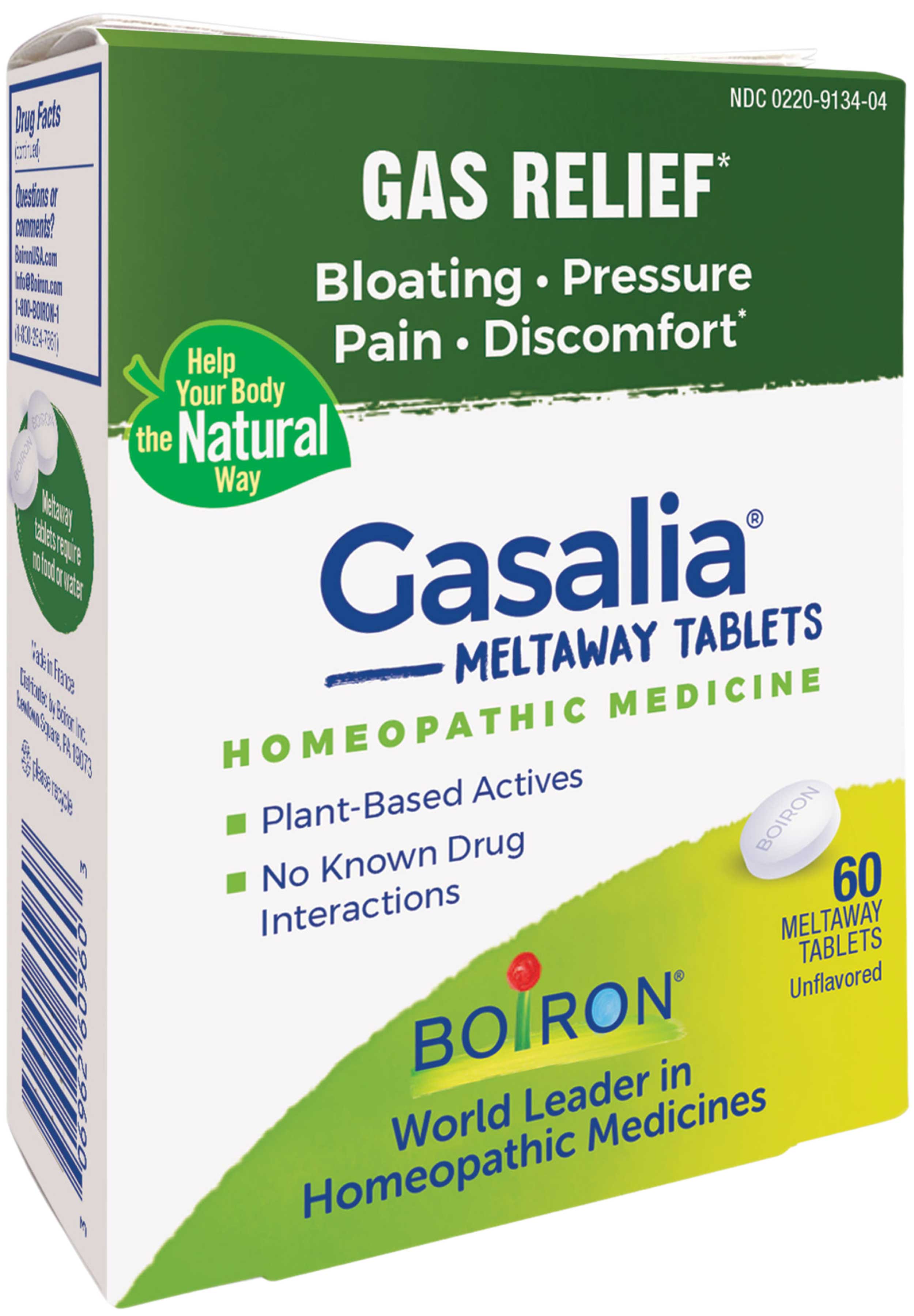 Boiron Homeopathics Gasalia