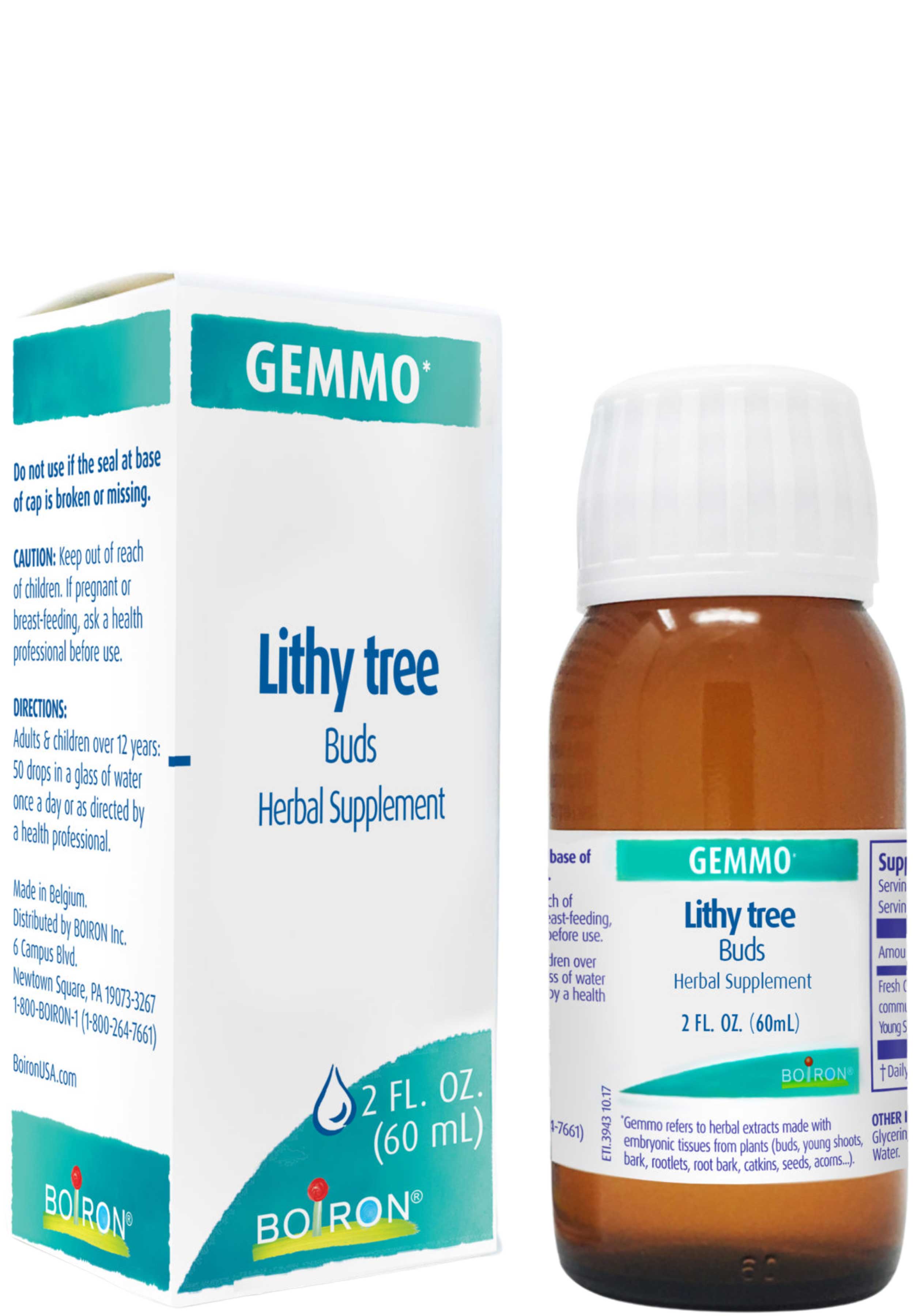 Boiron Homeopathics Gemmo Lithy Tree Buds