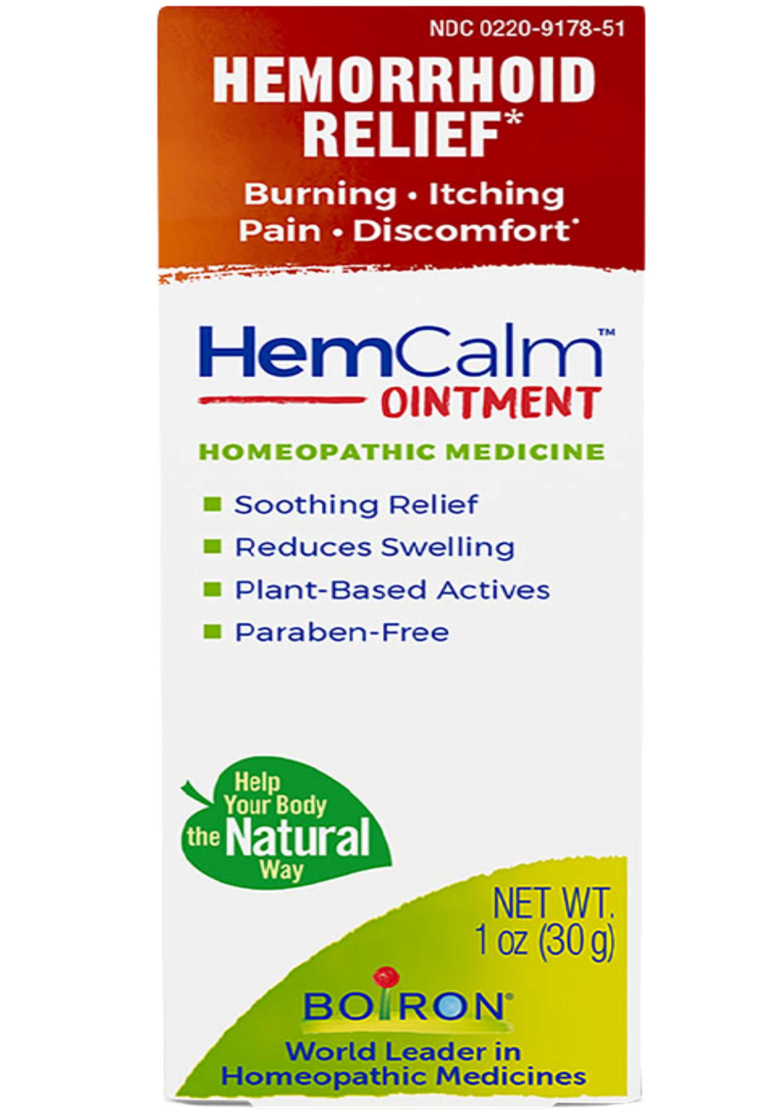 Boiron Homeopathics HemCalm Ointment