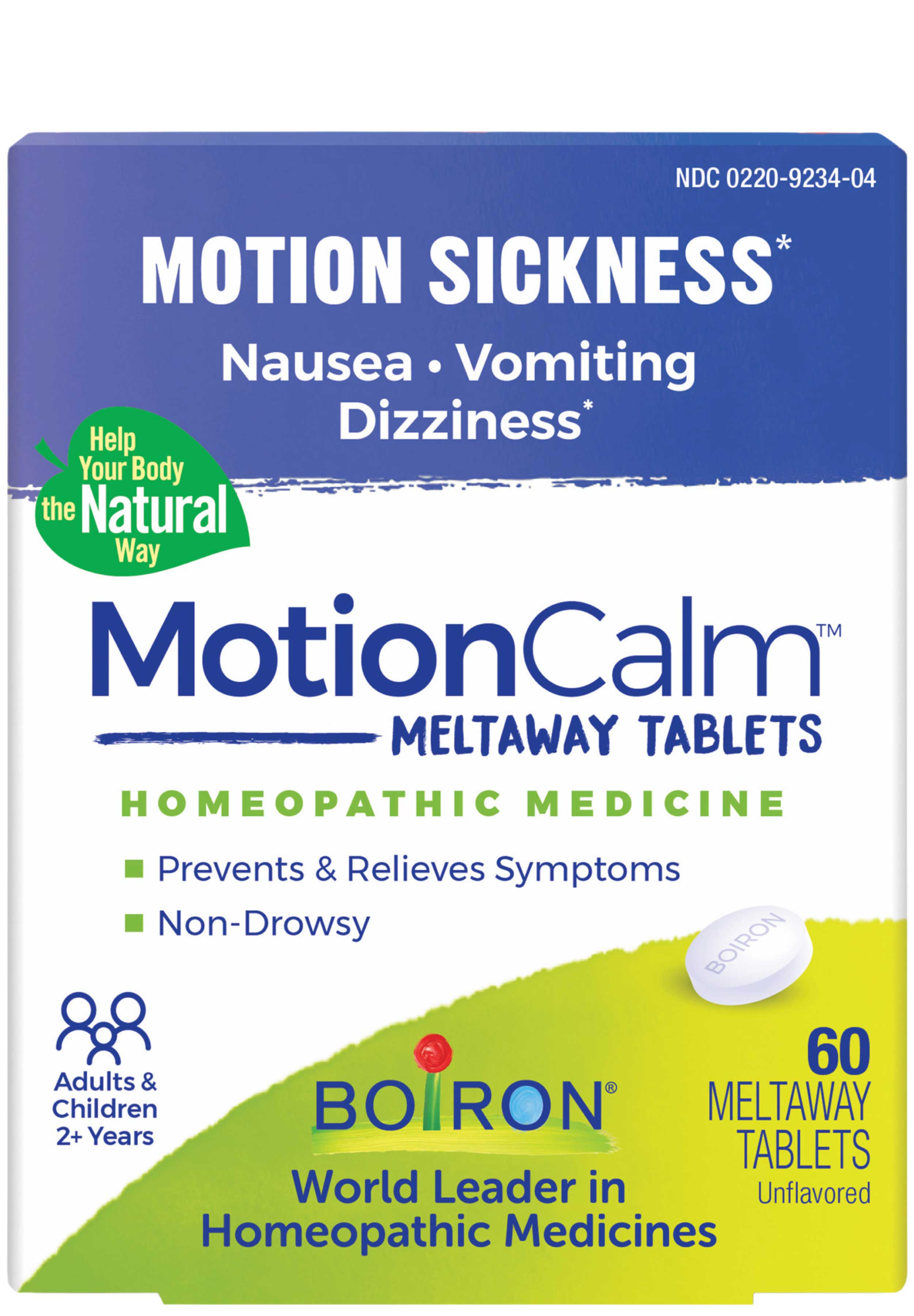 Boiron Homeopathics MotionCalm