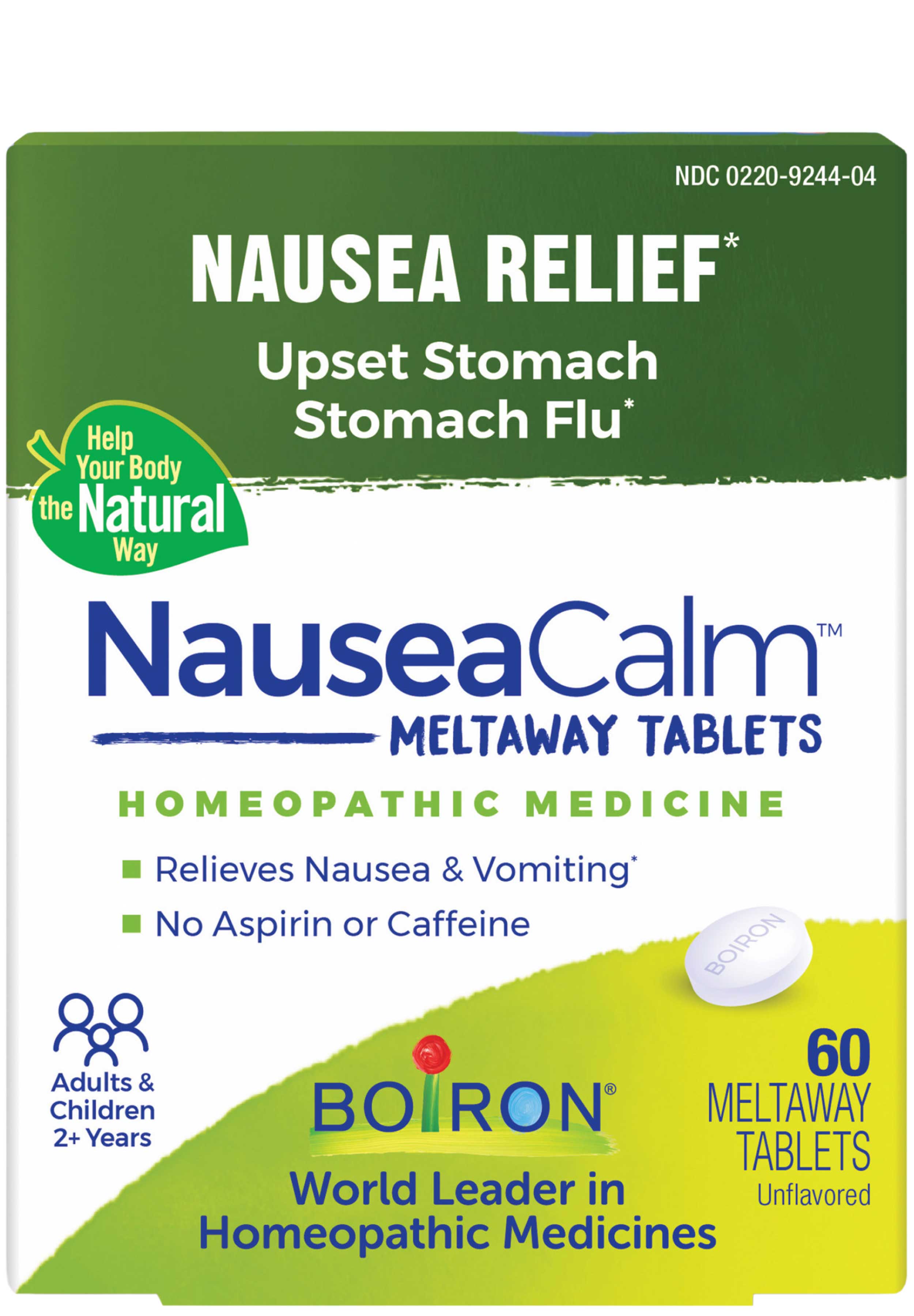 Boiron Homeopathics NauseaCalm