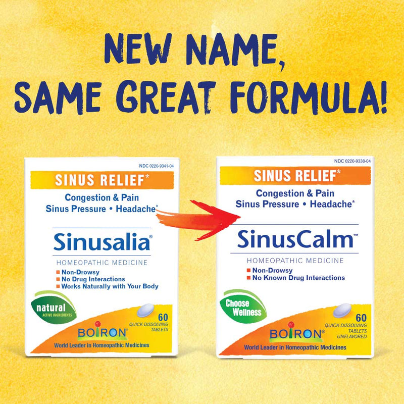 Boiron Homeopathics SinusCalm New