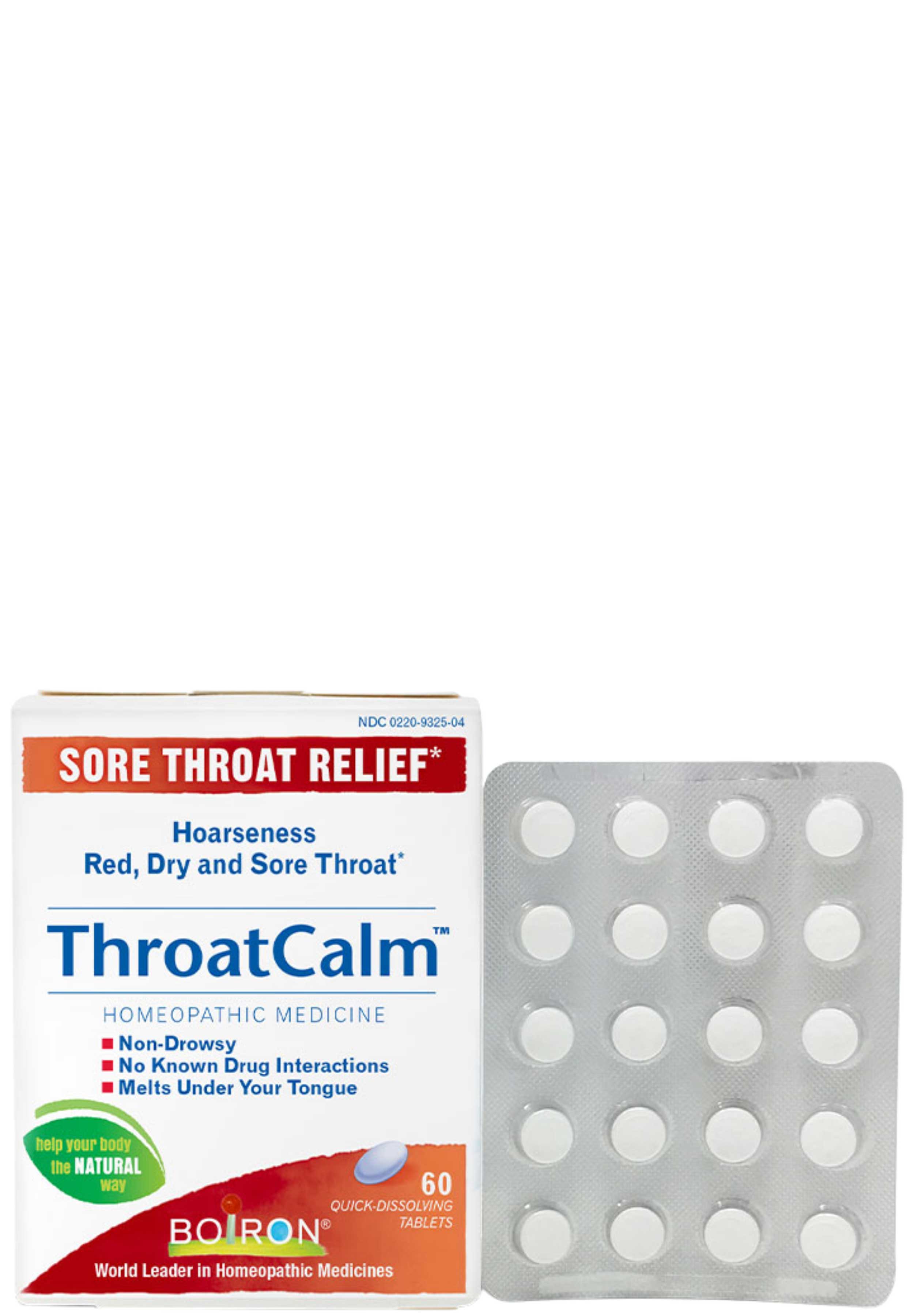 Boiron Homeopathics ThroatCalm