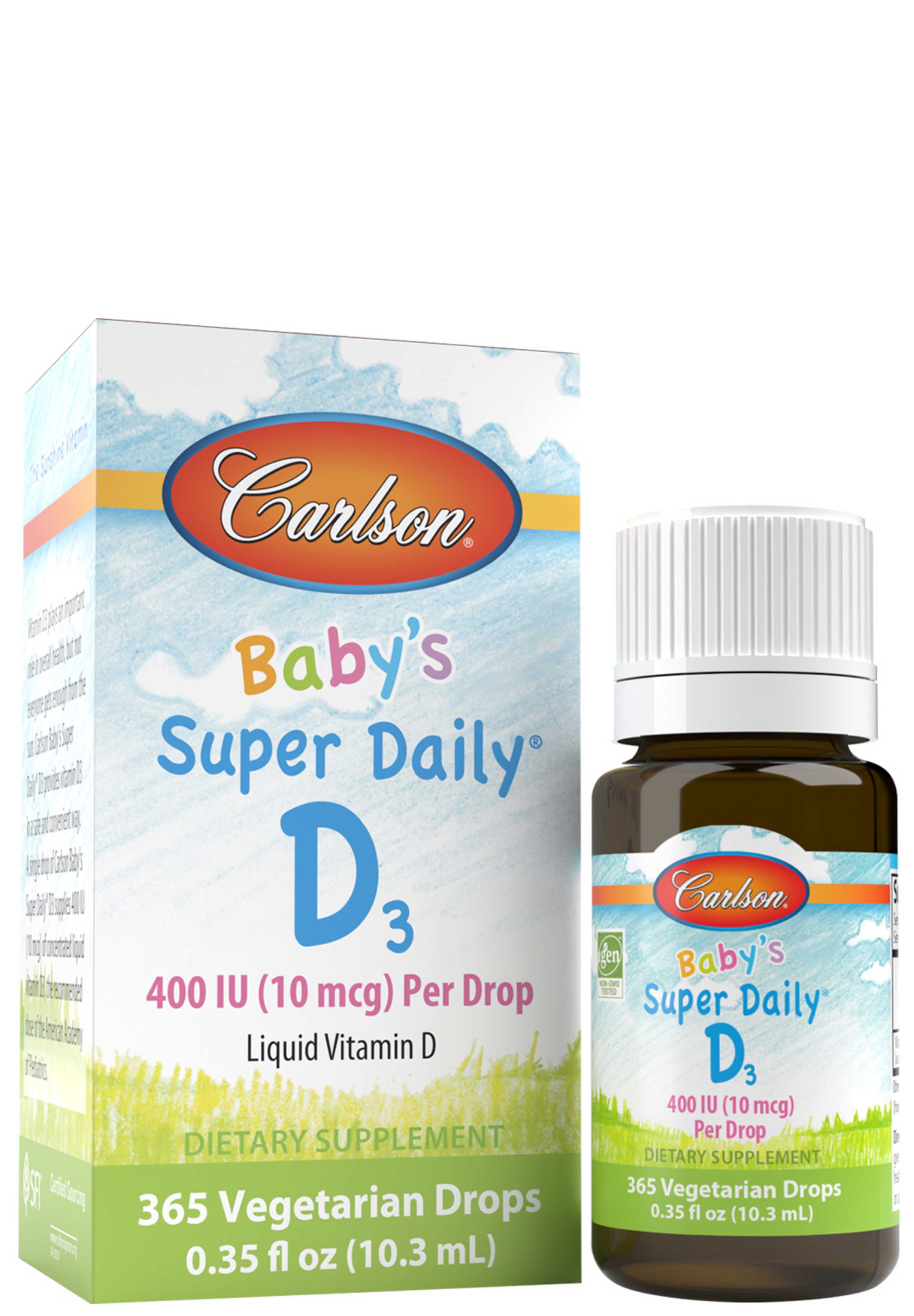 Carlson Labs Baby's Super Daily D3 400 IU